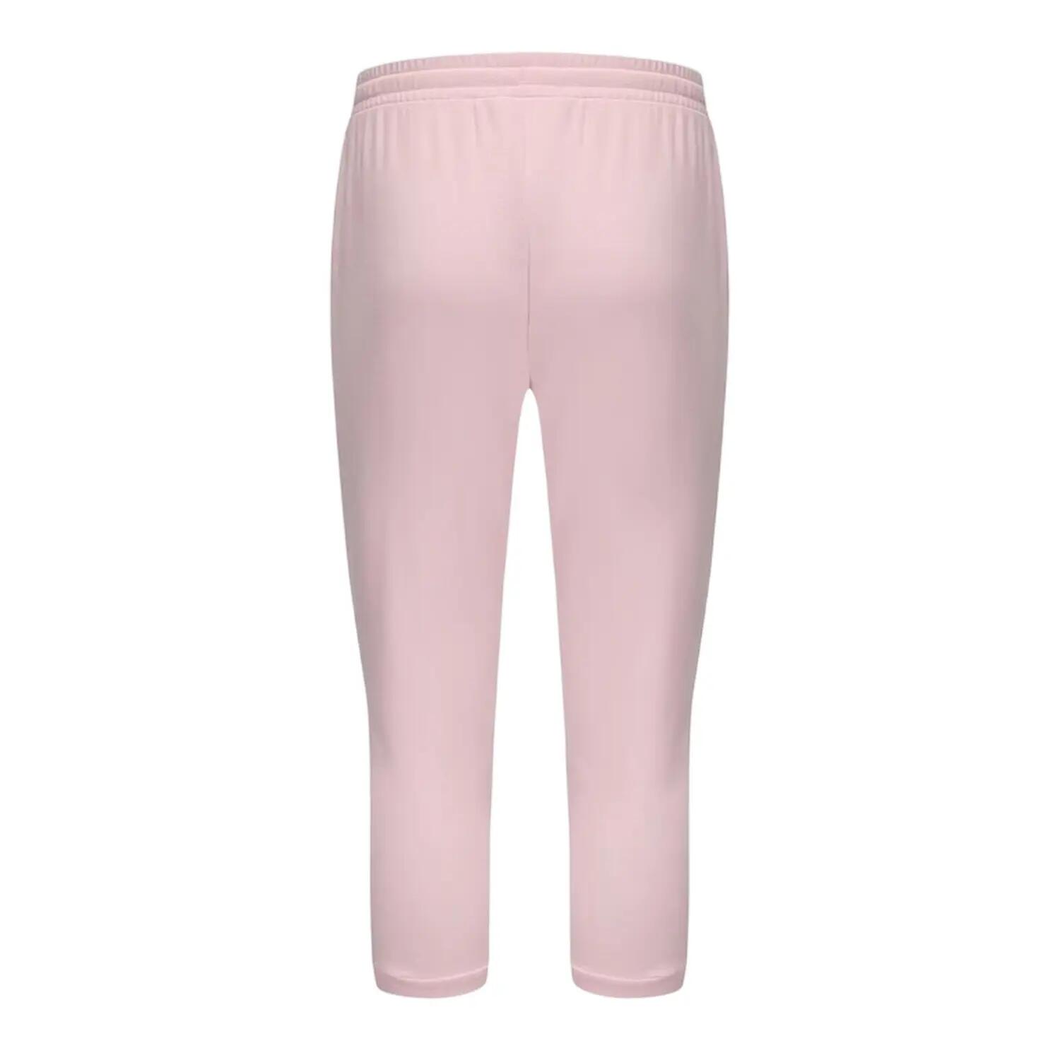 Womens/Ladies Interlock Logo Jogging Bottoms (Light Pink) 2/3