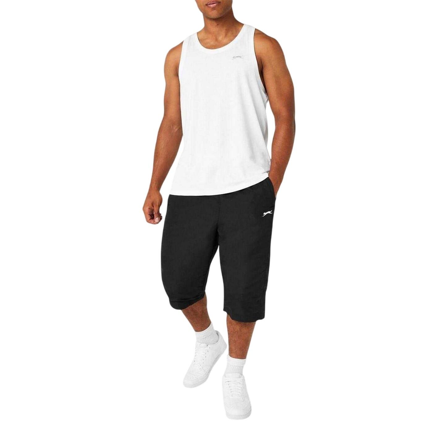 Pantalone Da Tuta 3/4 Uomo Slazenger Nero 5/5