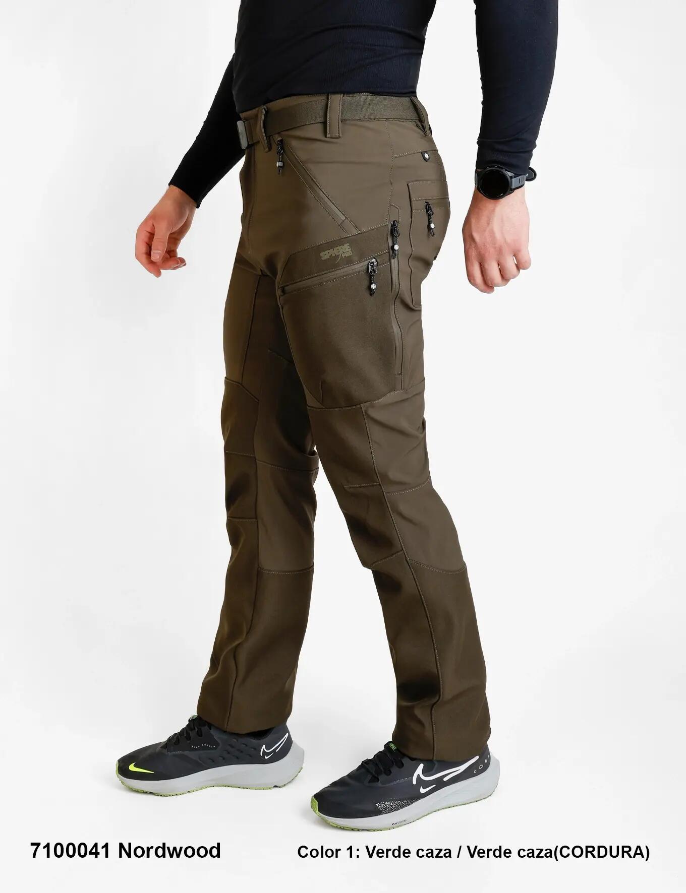 Pantalón - Caza - Unisex - 4 bolsillos - Nordwood - Verde 3/3