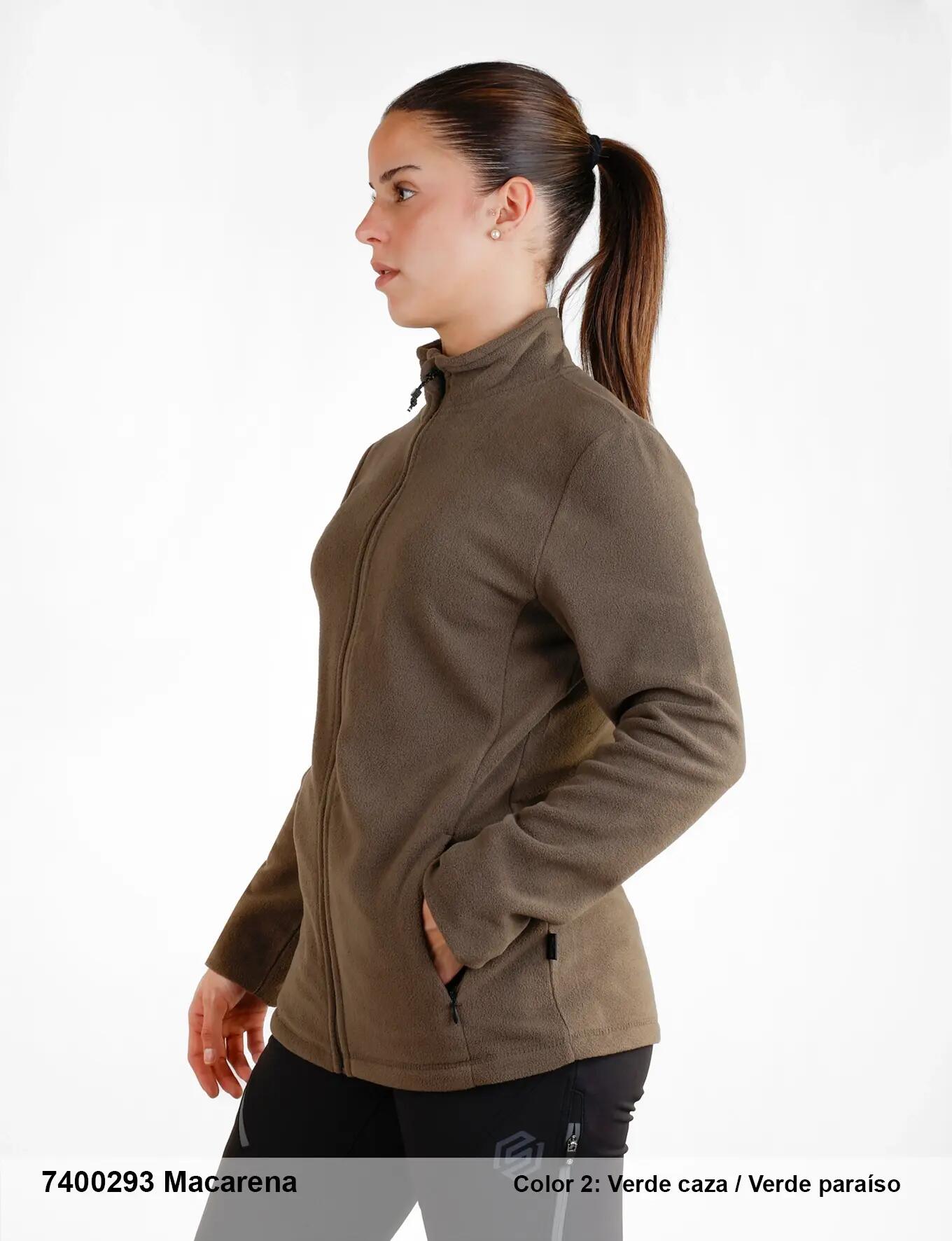 Chaqueta polar - Running - Mujer - Macarena - Verde 3/3