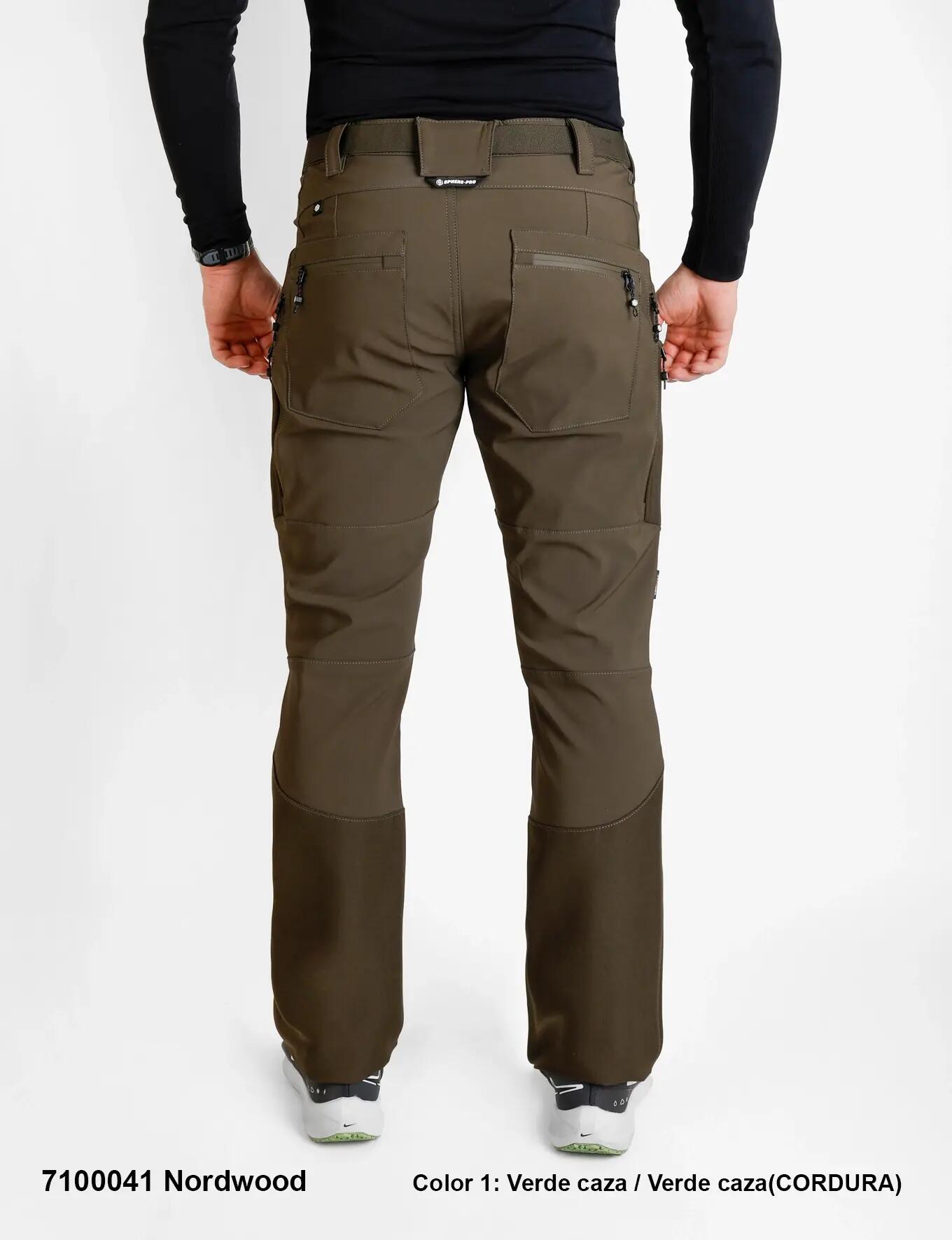 Pantalón - Caza - Unisex - 4 bolsillos - Nordwood - Verde 2/3