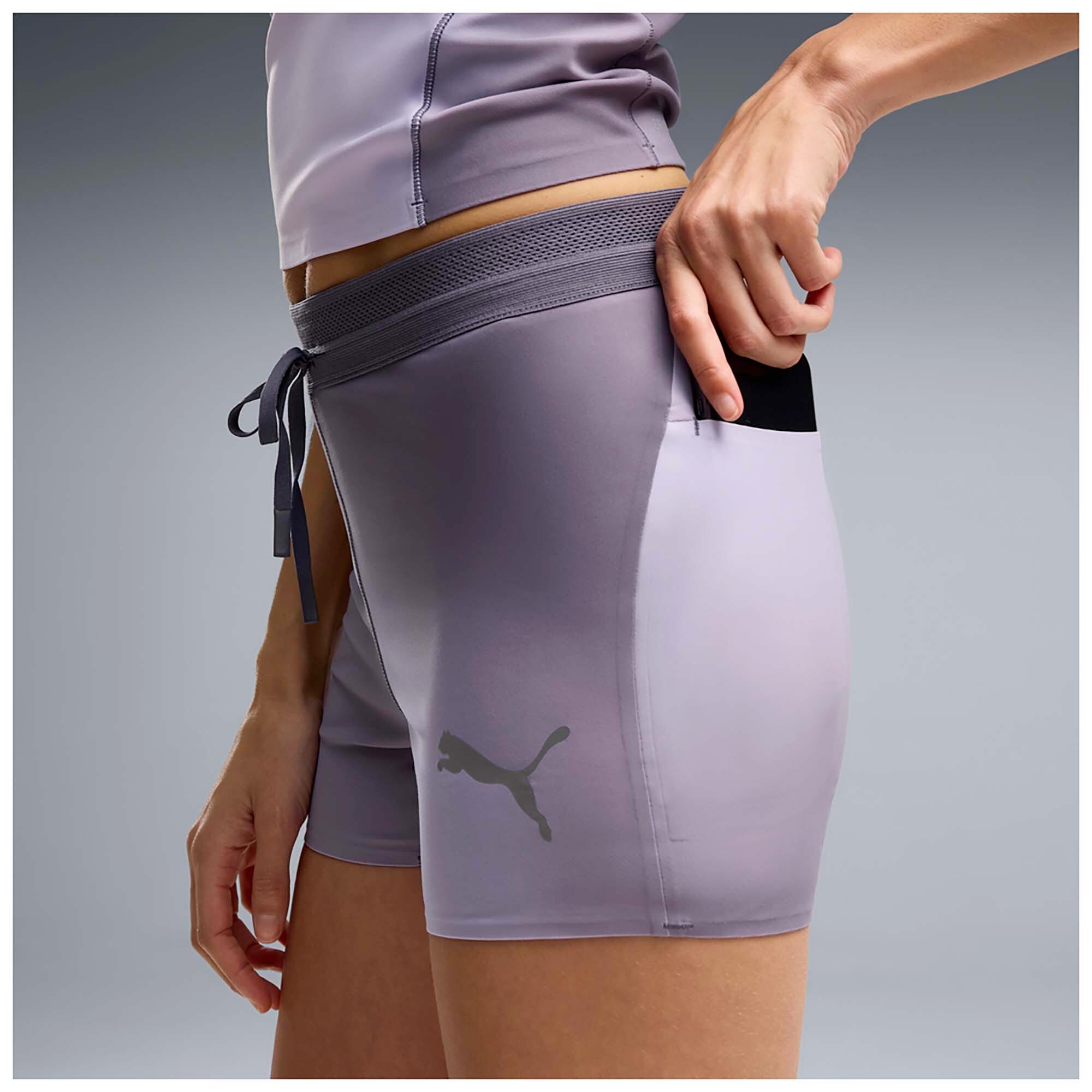 Spodnie Puma W Lightspeed 3 Aop Short Tight Damskie 4/5