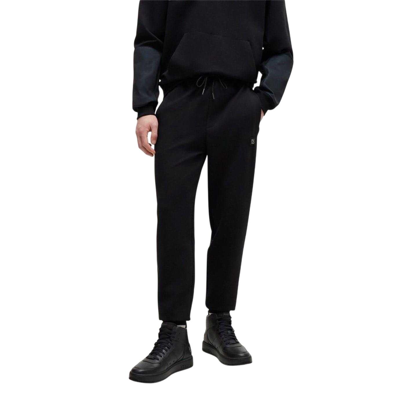 Pantaloni Da Jogging Logo Uomo Hugo Boss Dimacs Nero 2/5