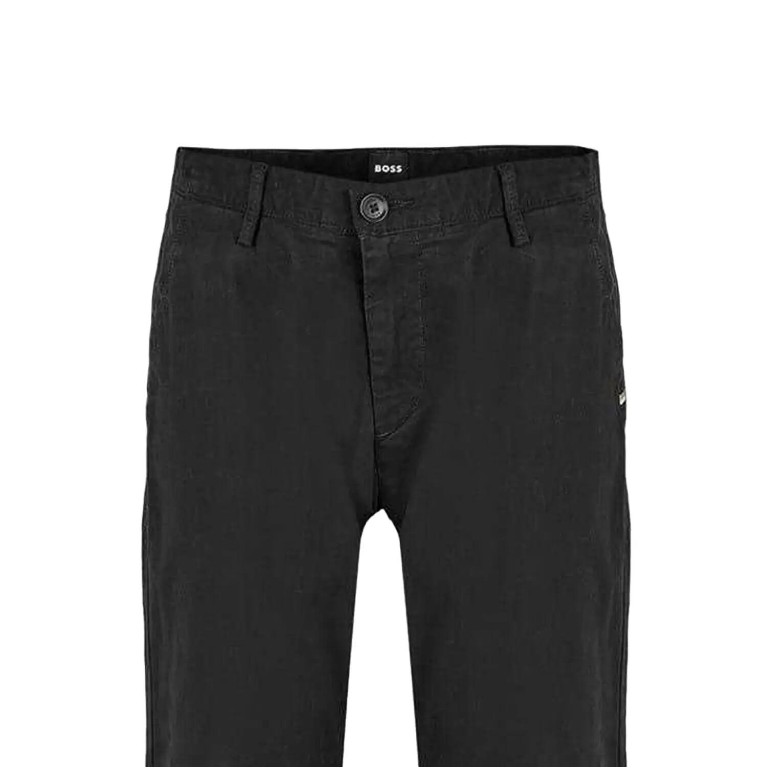 Chino Dritto Uomo Boss Rice Nero 2/2