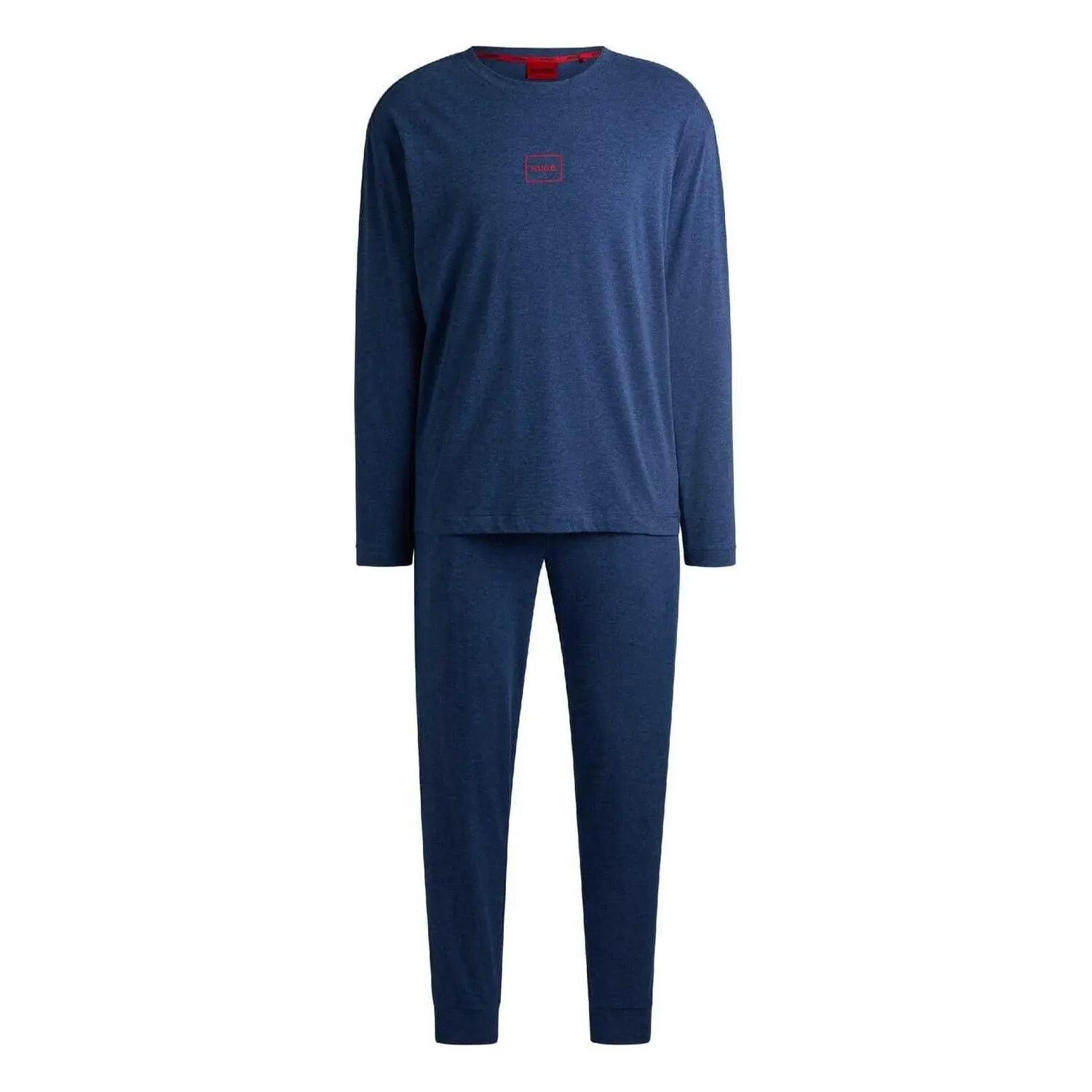 Giacca Regolare Dettaglio A Righe Uomo Boss Blu Scuro 2/5