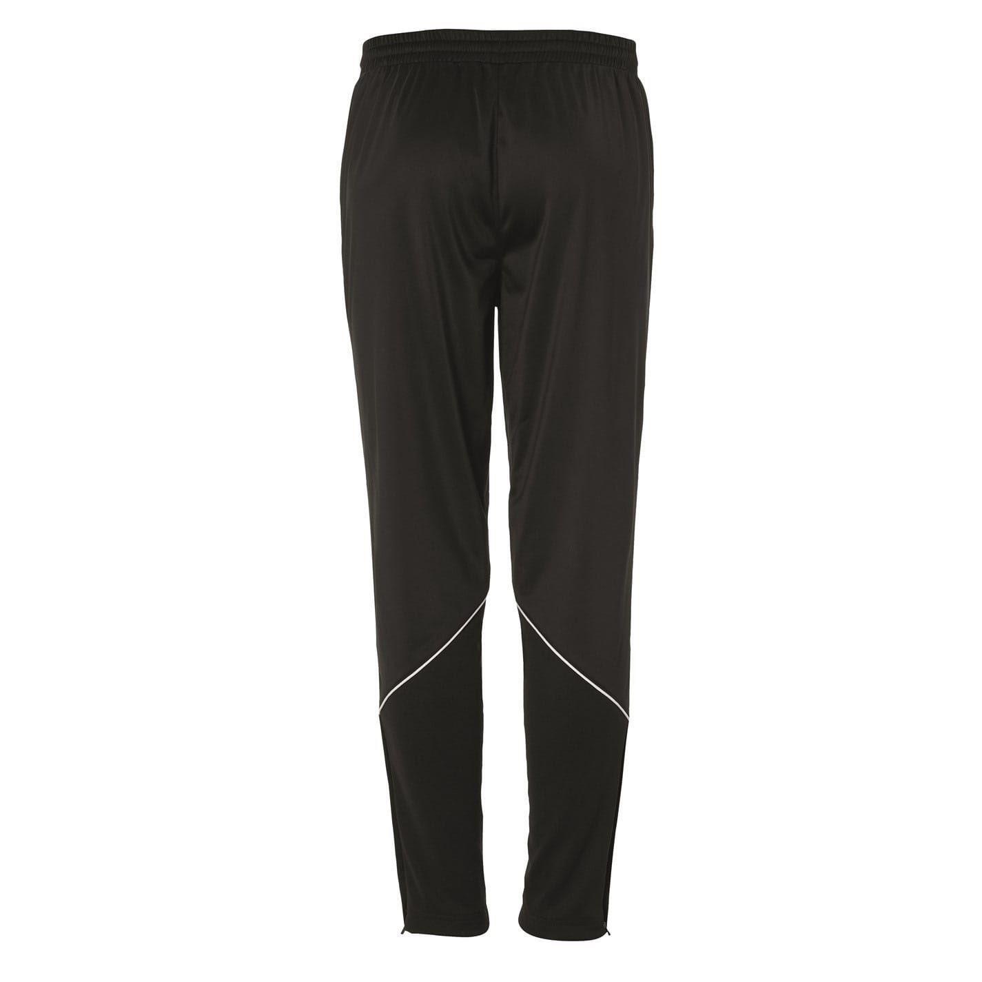 Mens Classic Tracksuit Bottoms (Black/White) 2/4