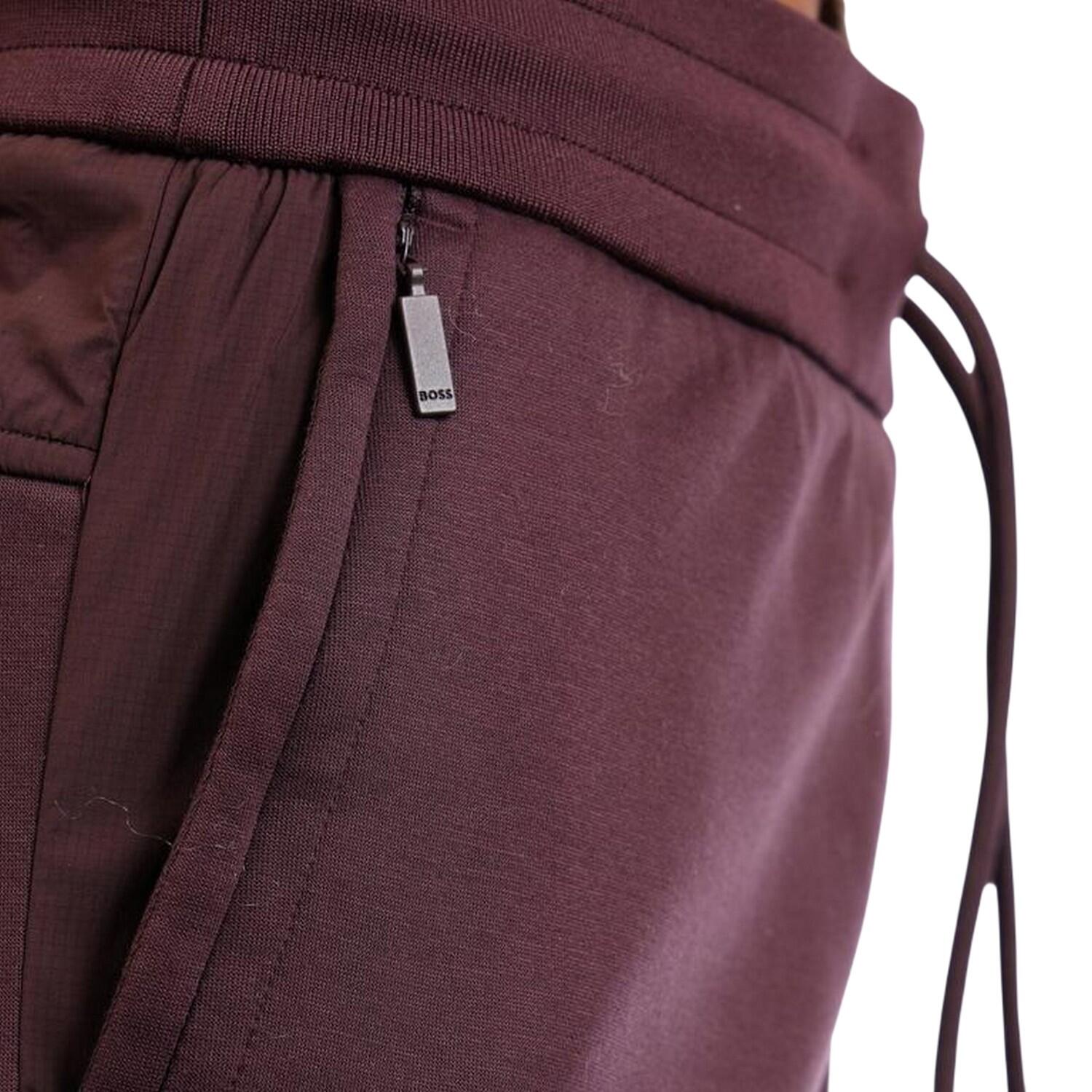 Mens Lamont Slim Joggers (Red) 4/4