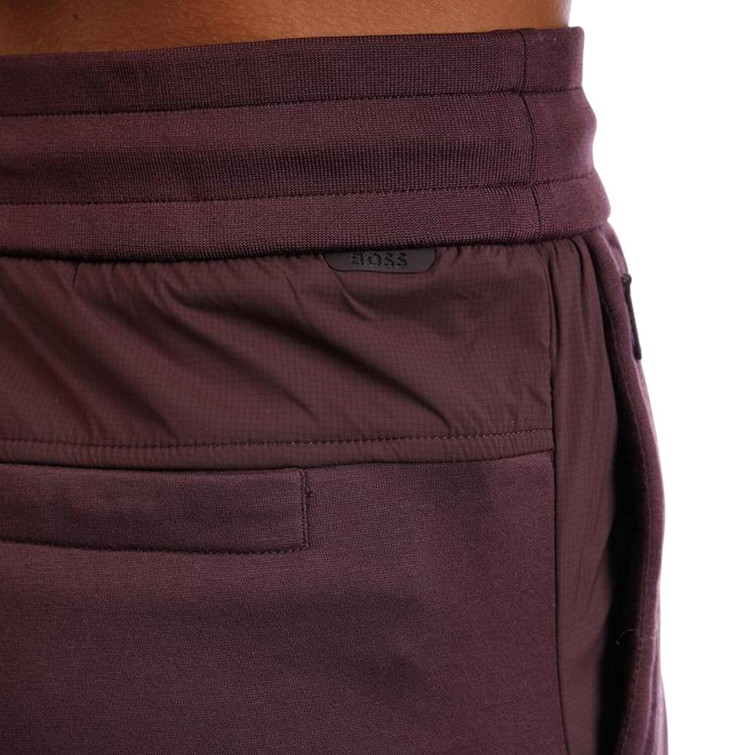 Mens Lamont Slim Joggers (Red) 3/4