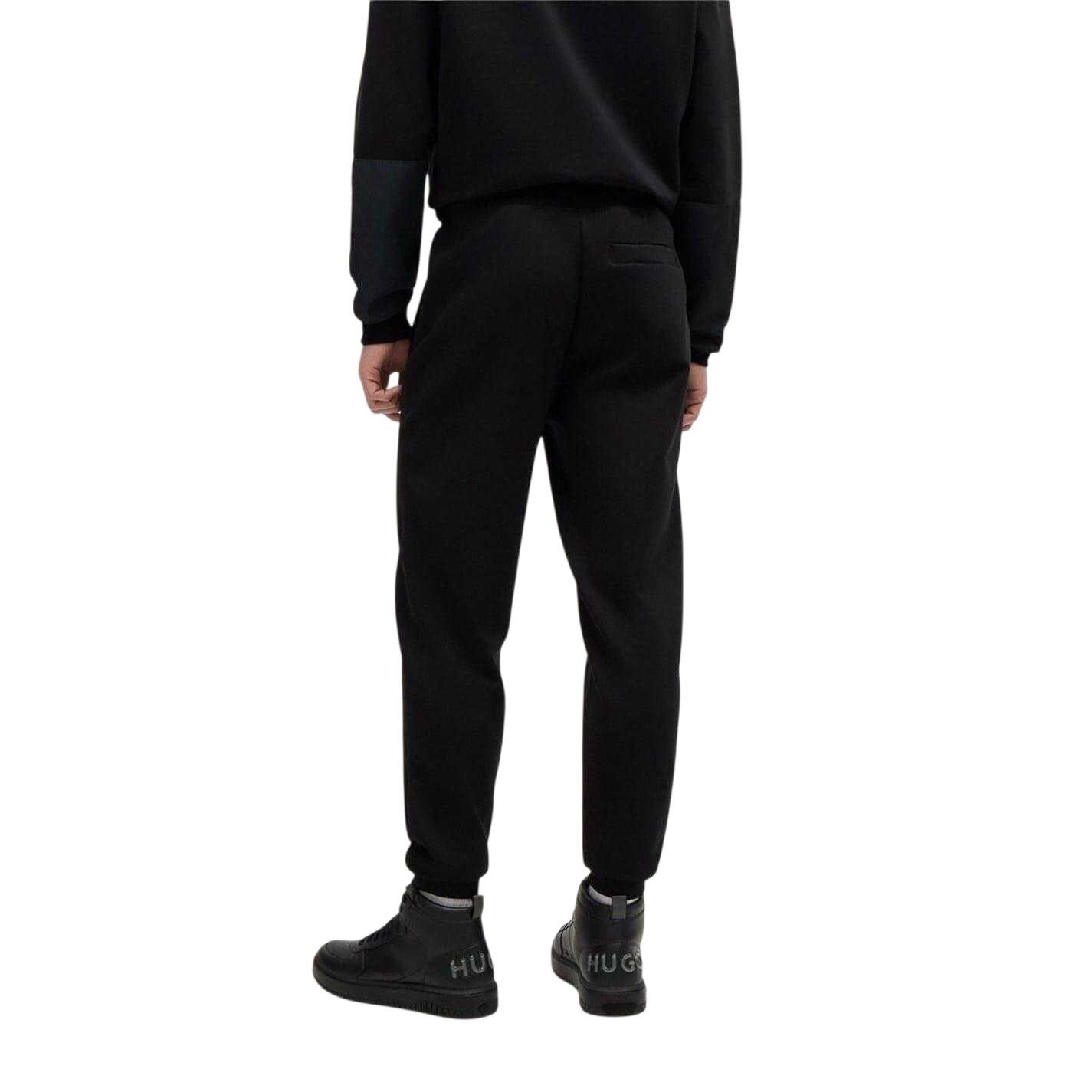 Pantaloni Da Jogging Logo Uomo Hugo Boss Dimacs Nero 3/5