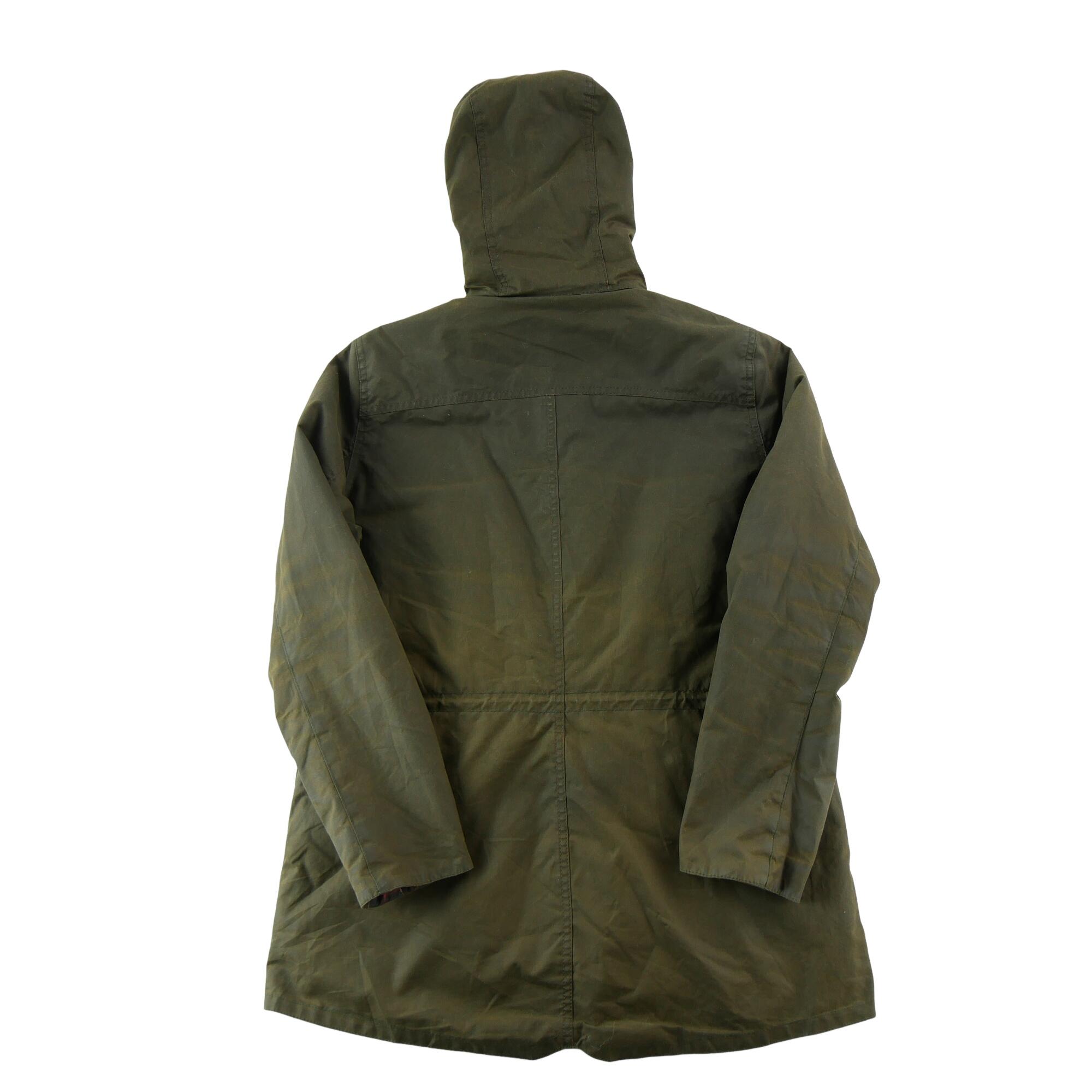 Segunda vida - Parka Feminina Barbour Kelsall Wax - Em muito bom estado 2/7