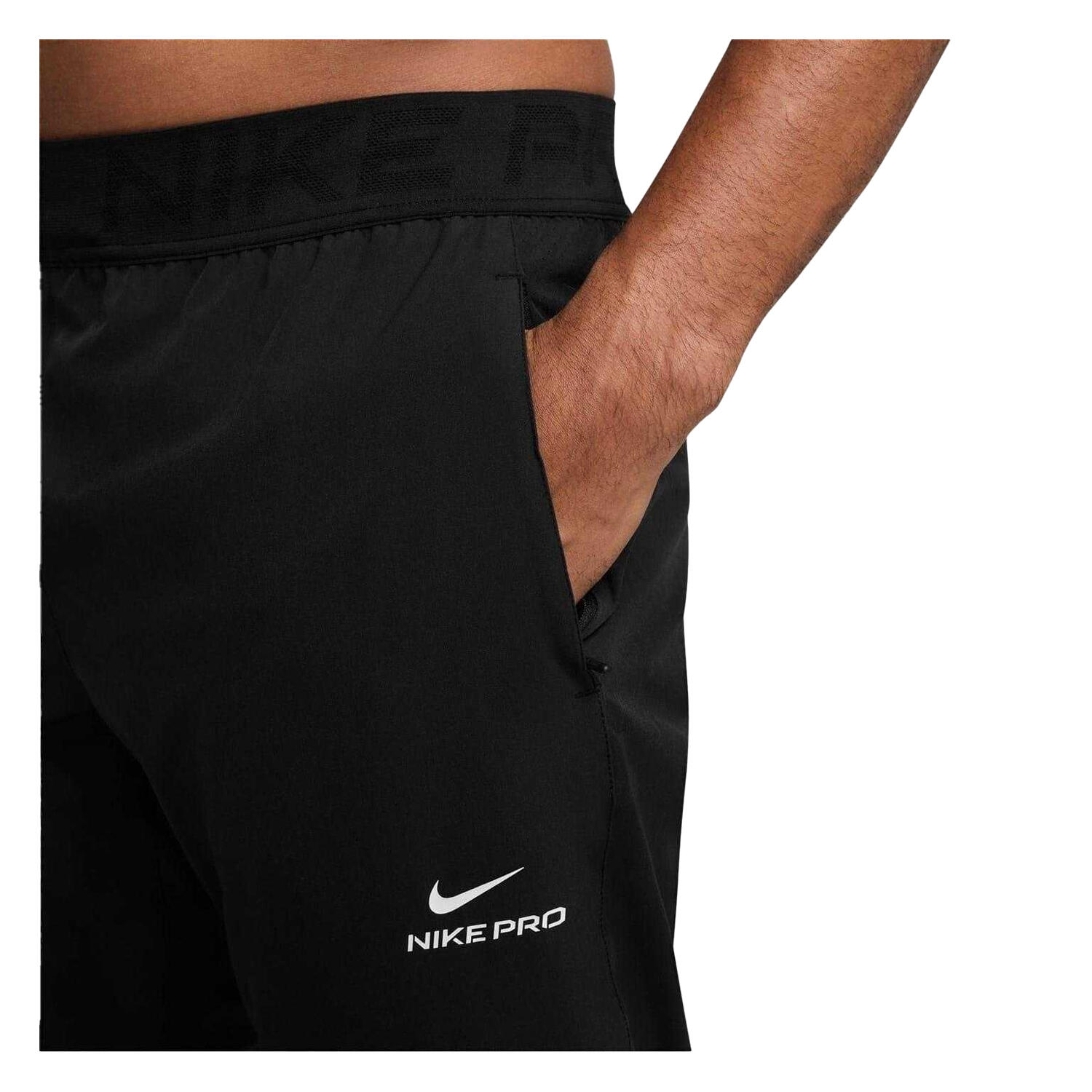 "Pro" Jogginghosen für Herren Schwarz/Weiß 3/3