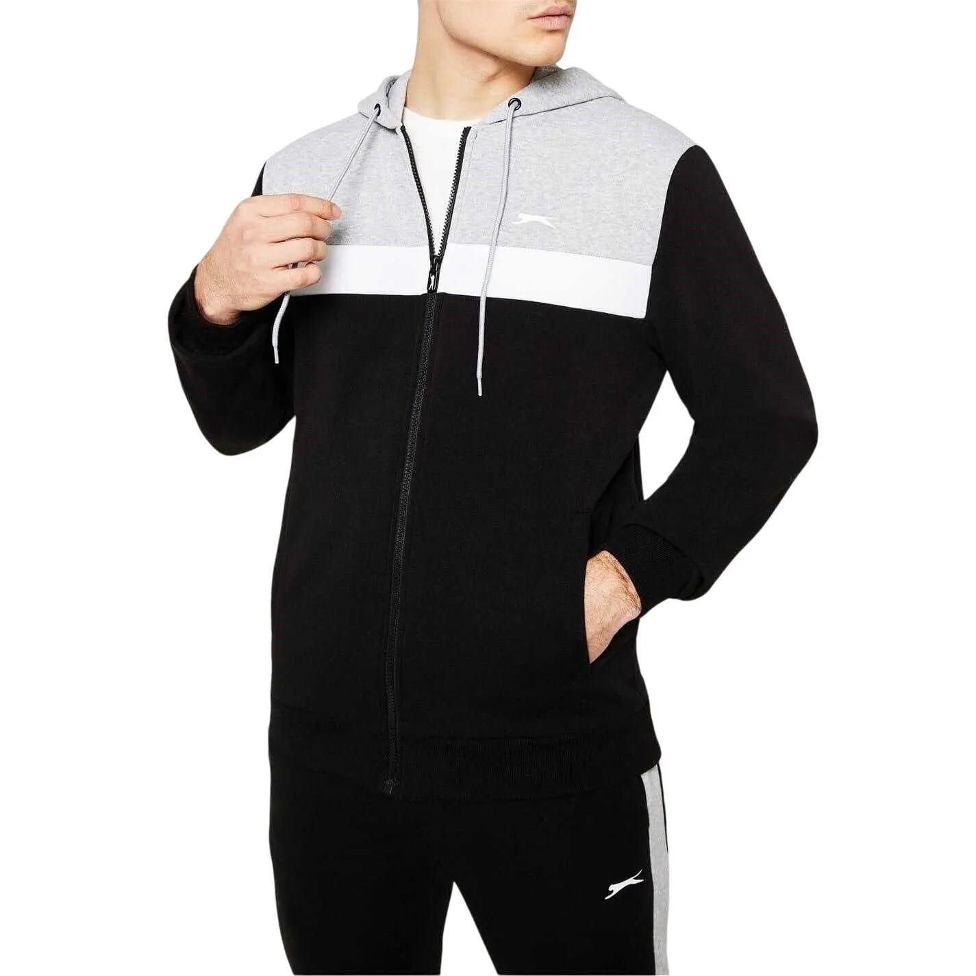 TrainingsanzugSet für Herren Schwarz/Grau 5/5