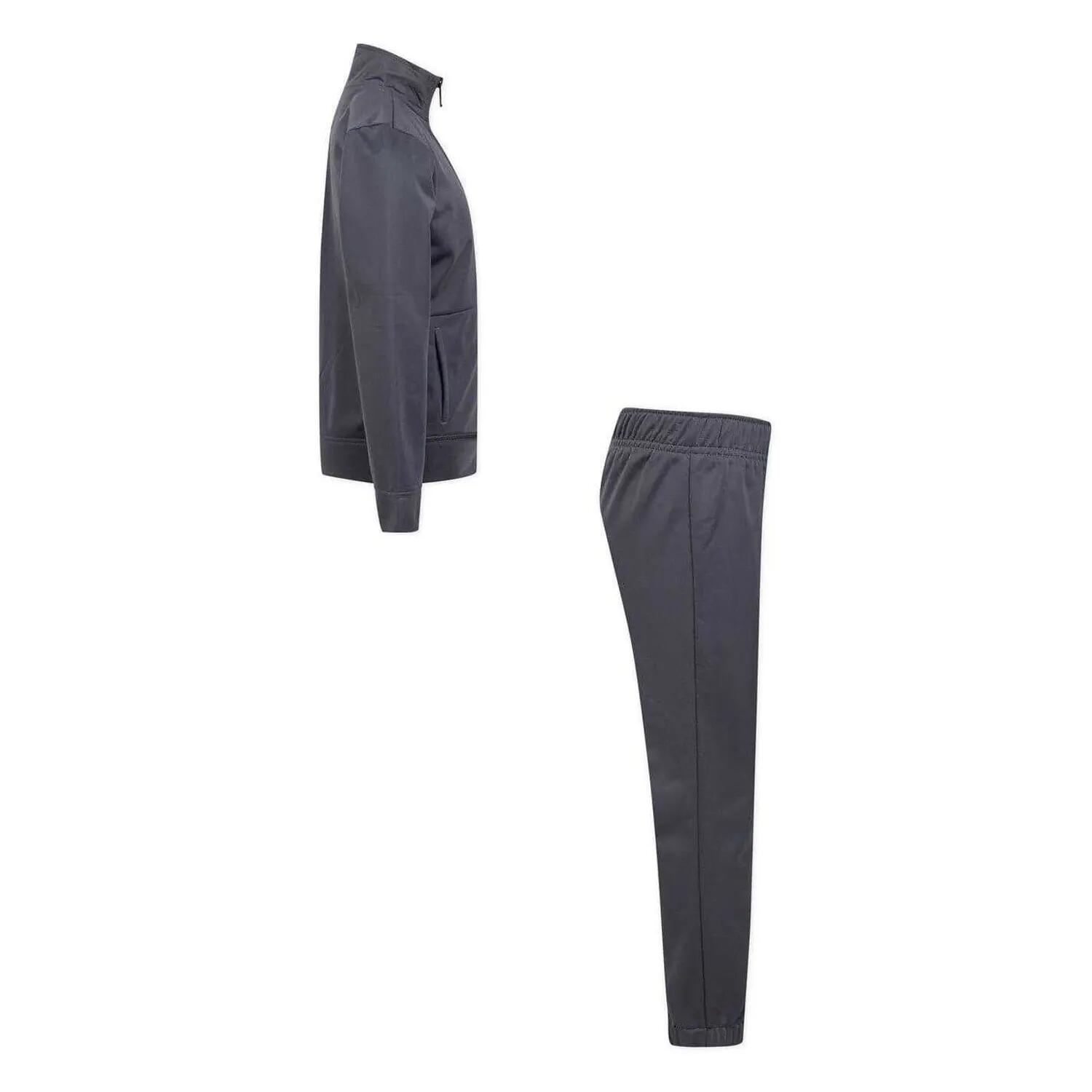 Ensemble De Survêtement Motif/style Swoosh Garçon (Gris / Blanc) 4/4