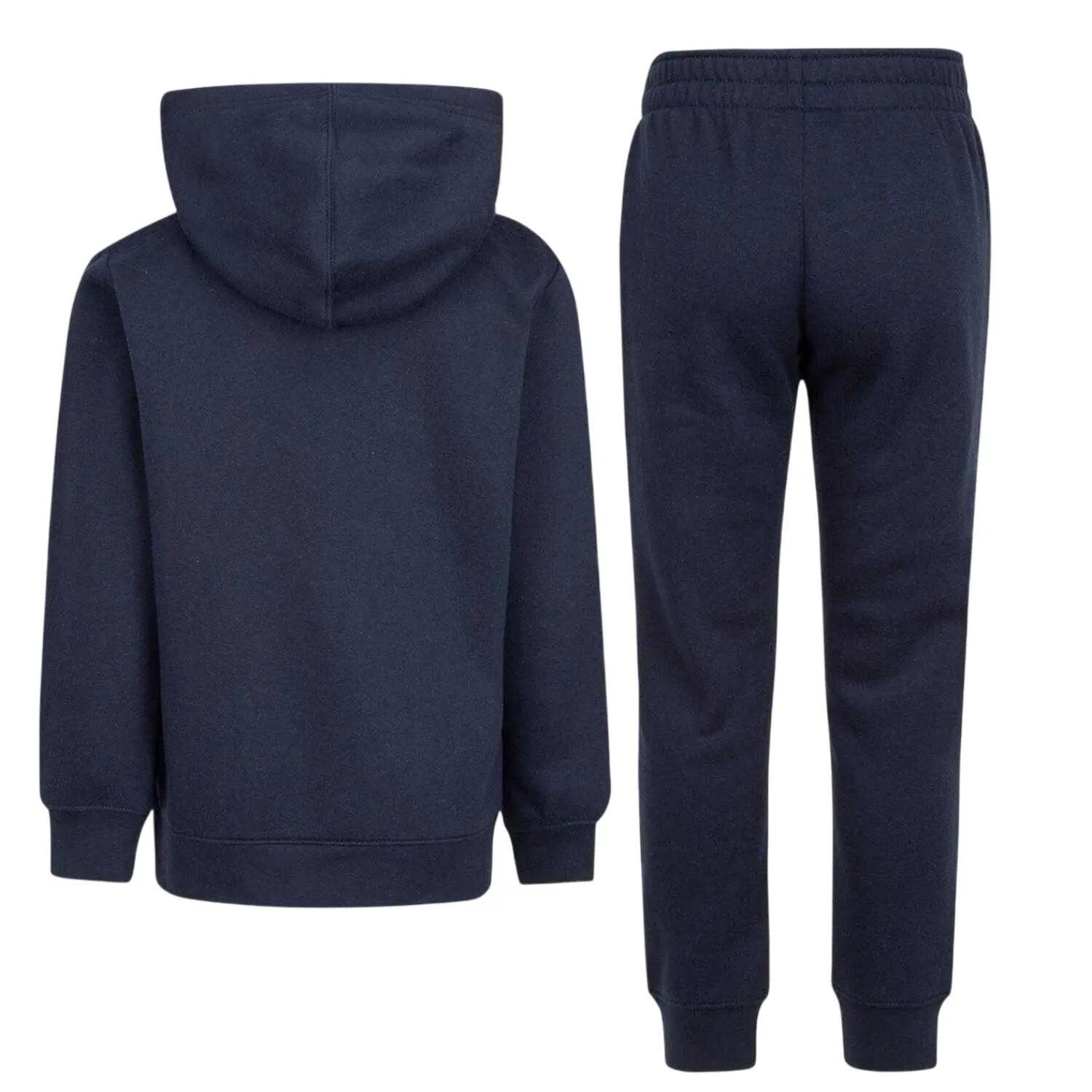 TrainingsanzugSet für Jungen, Fleece, Langärmlig Kinder Marine 2/2