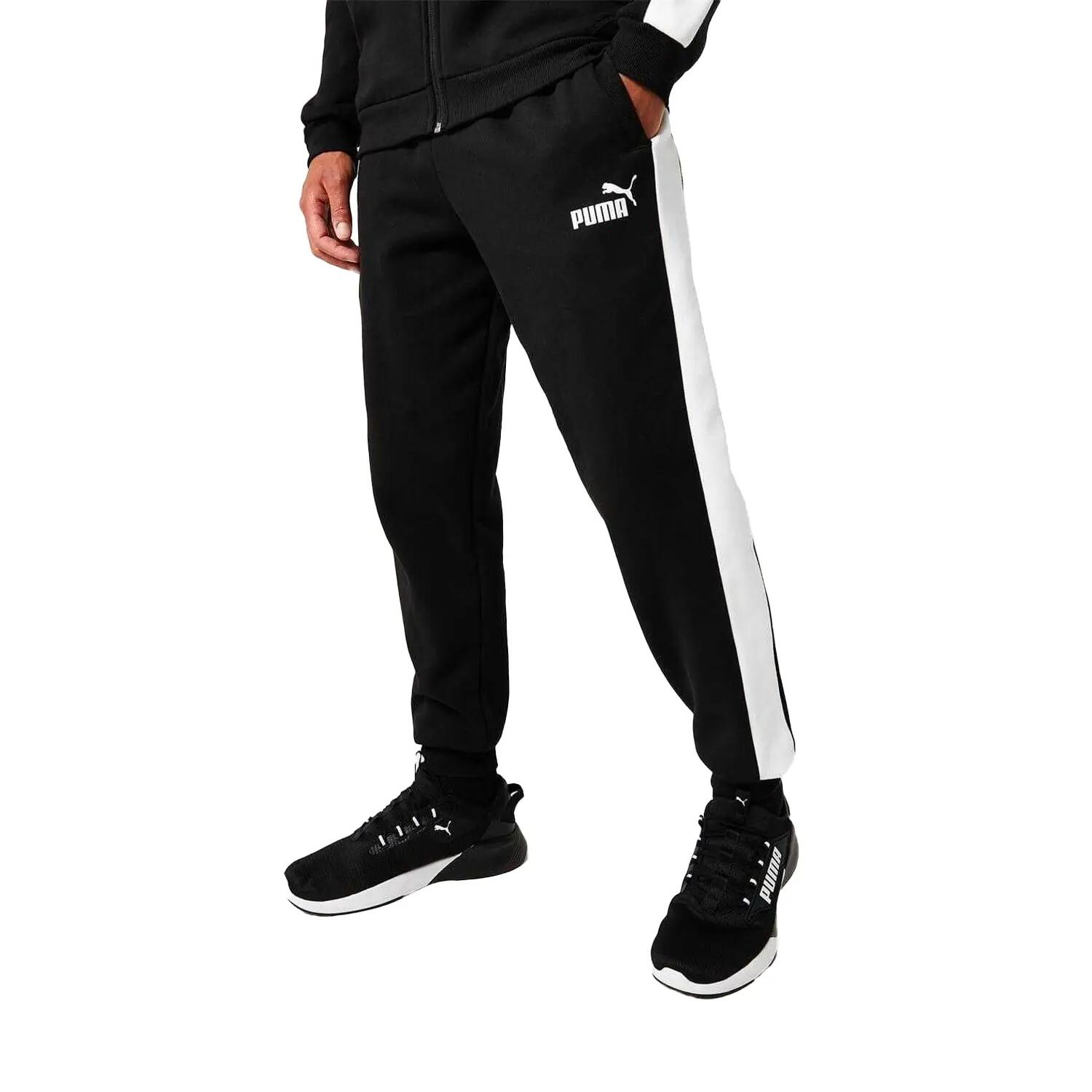 Ensemble Ensemble De Survêtement CLEAN Homme (Noir / Blanc) 5/5
