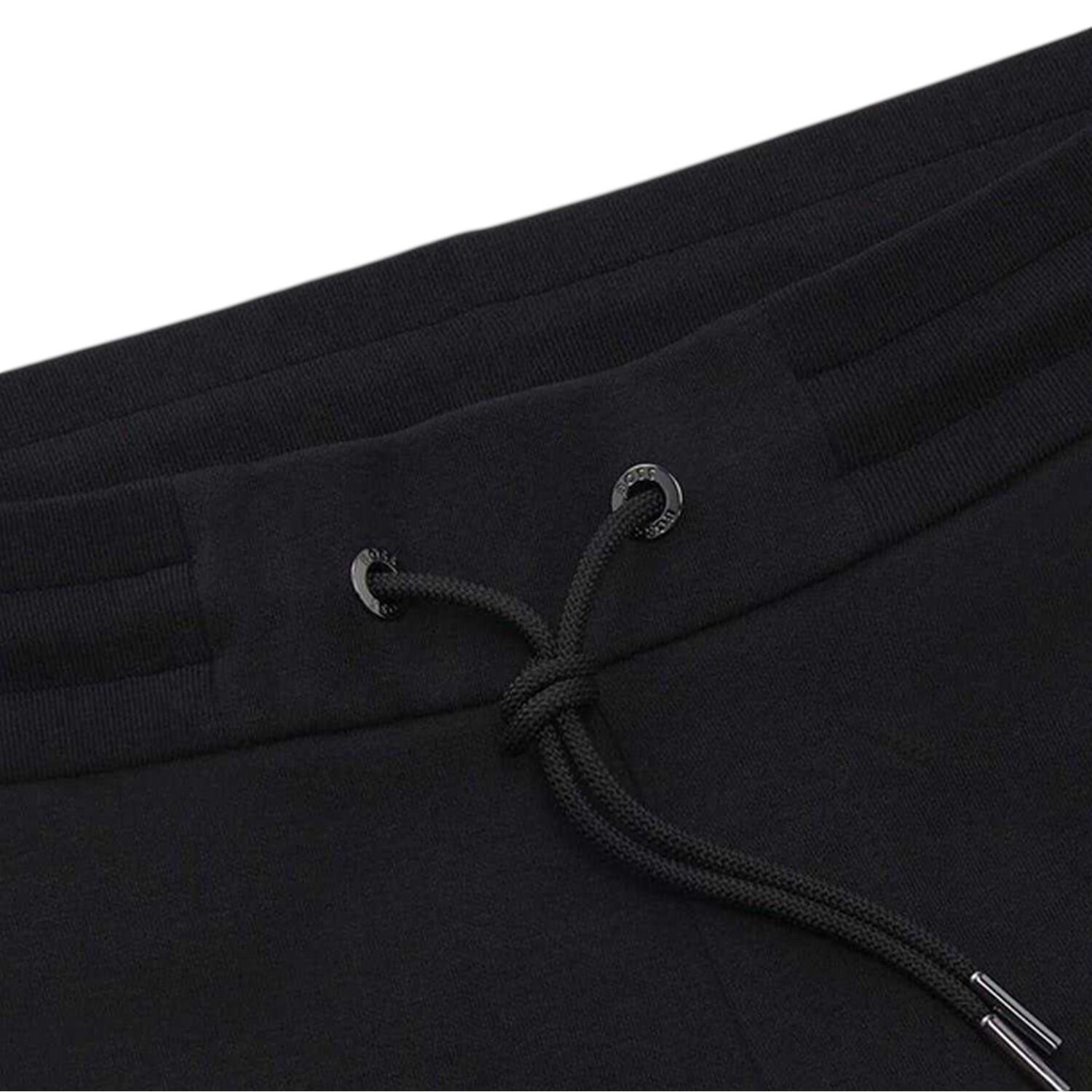 Mens Cuffed Jogging Bottoms (Black) 3/3