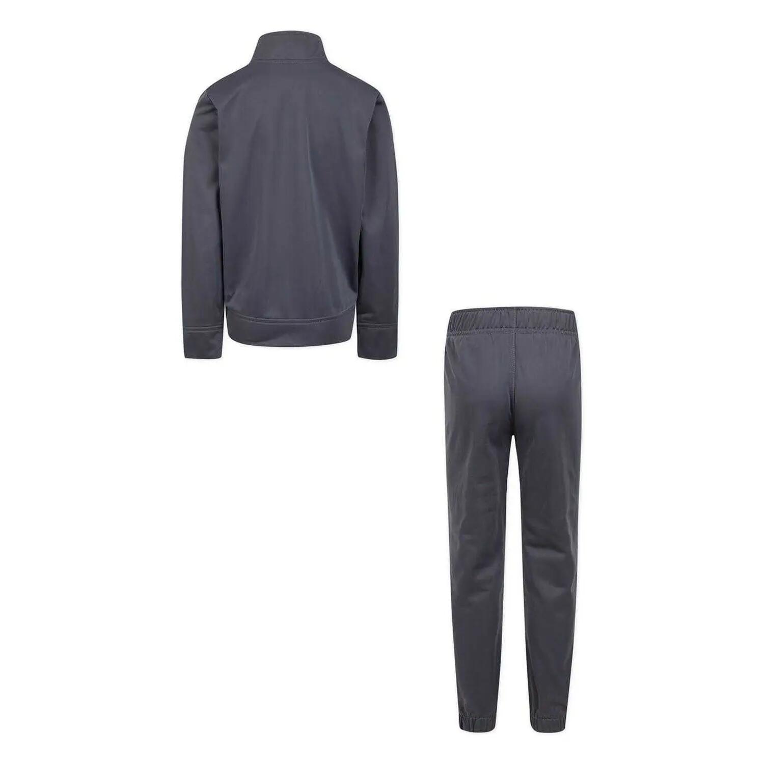 Ensemble De Survêtement Motif/style Swoosh Garçon (Gris / Blanc) 2/4