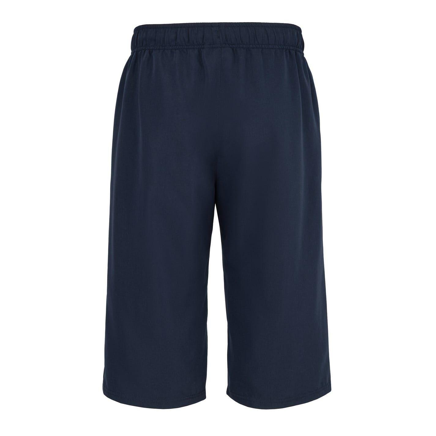 Mens 3/4 Length Tracksuit Bottoms (Navy) 3/5