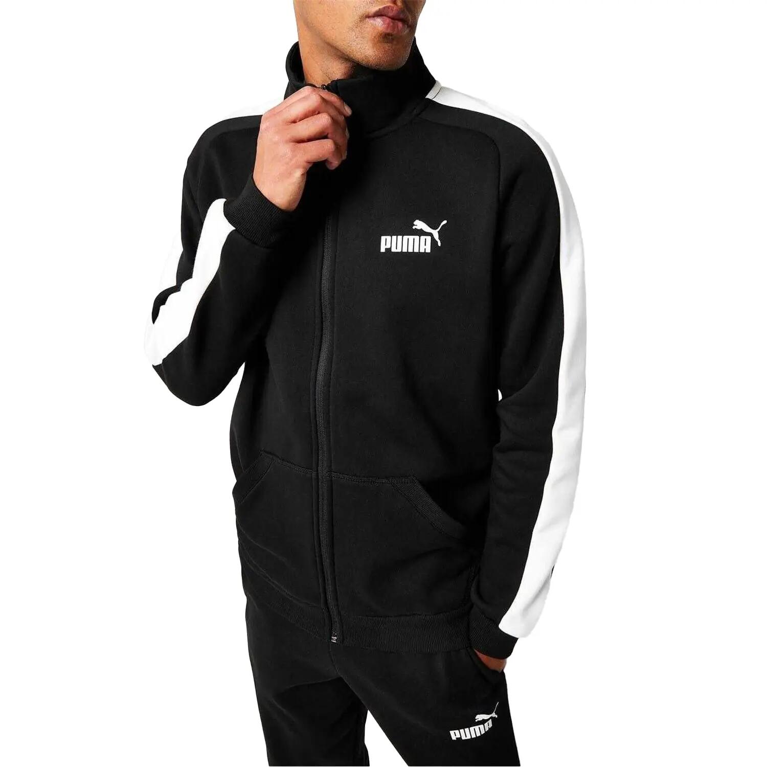 Ensemble Ensemble De Survêtement CLEAN Homme (Noir / Blanc) 4/5