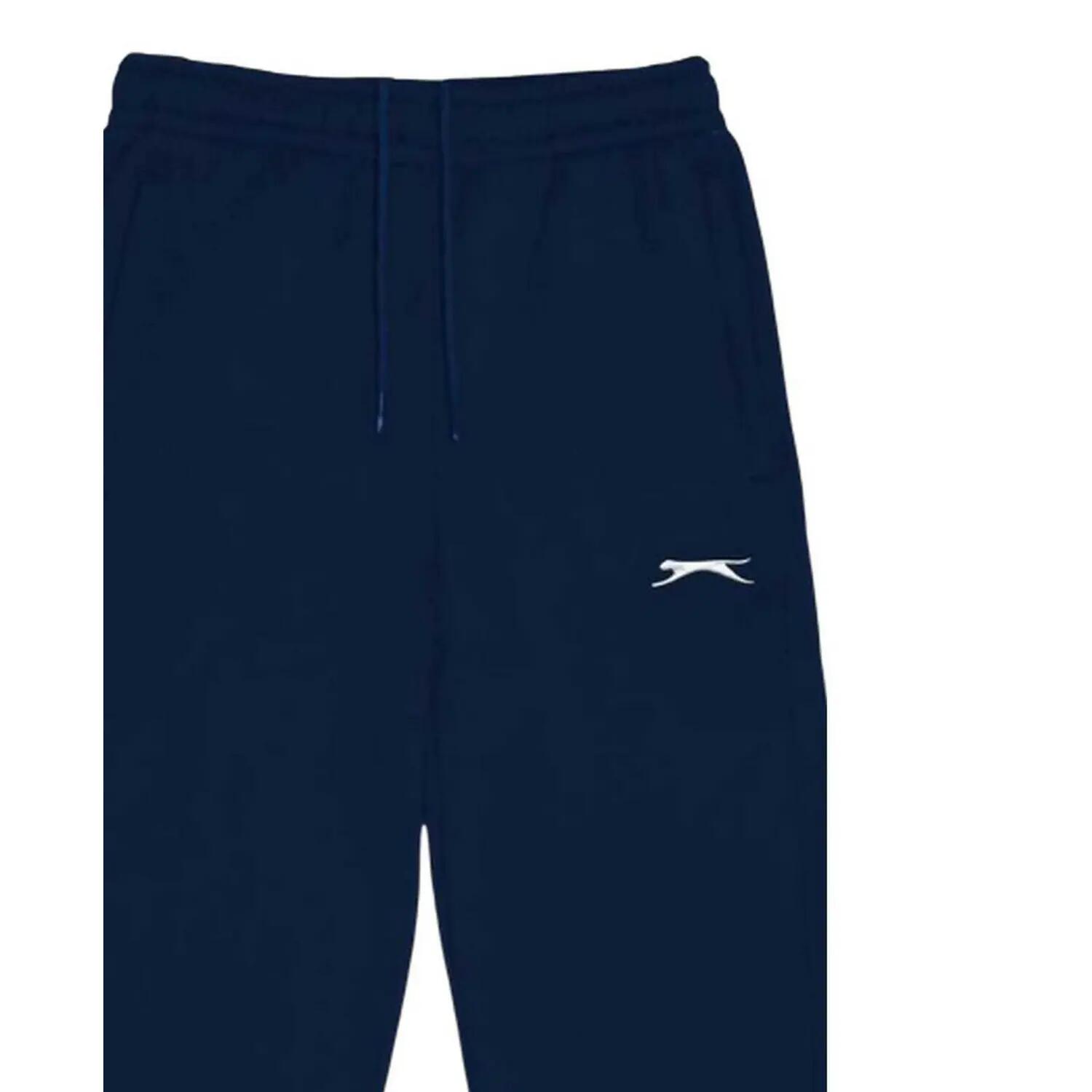 Pantalon De Jogging Motif/style Uni Enfant (Bleu Marine) 3/3