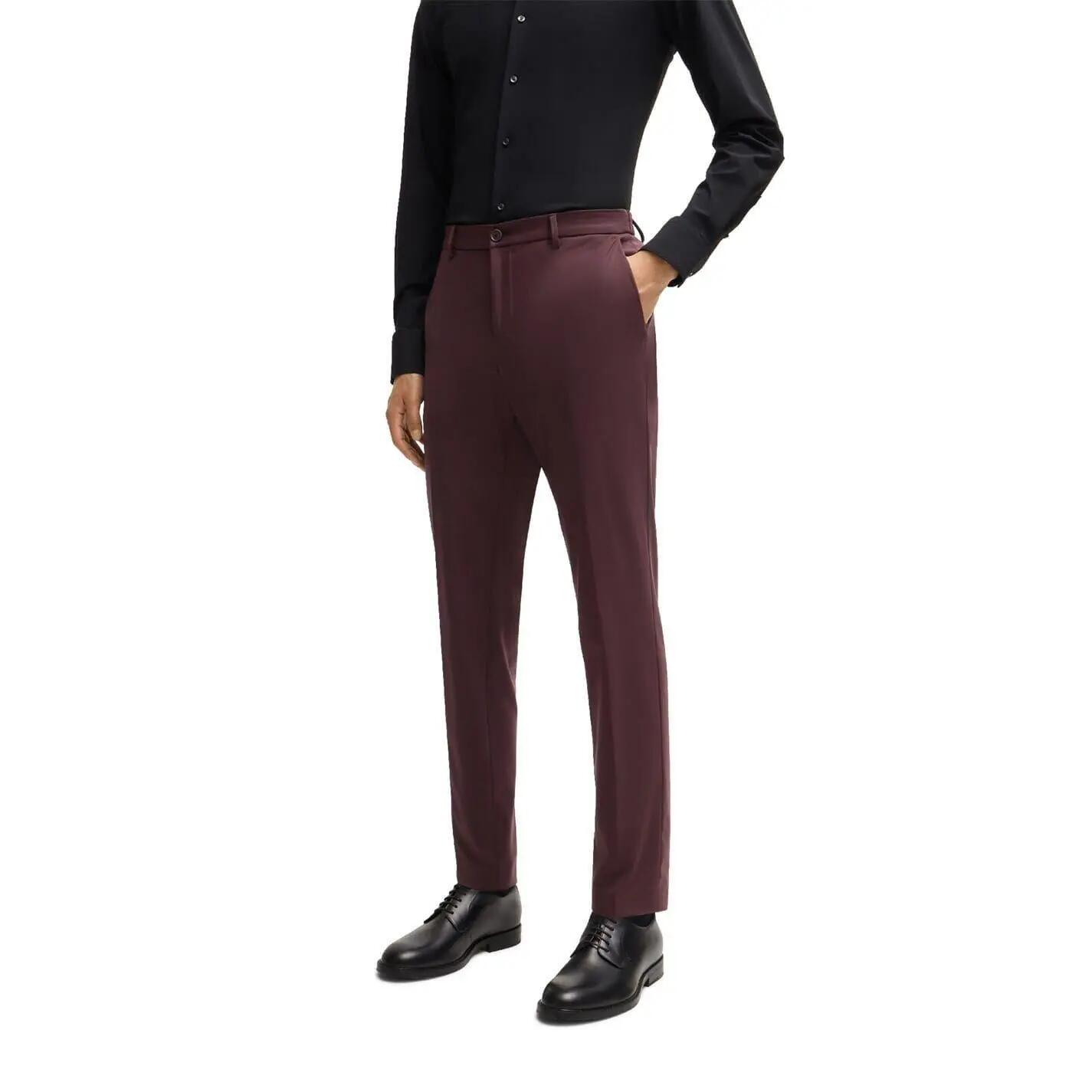 Chino Uomo Boss Genius Rosso 4/4