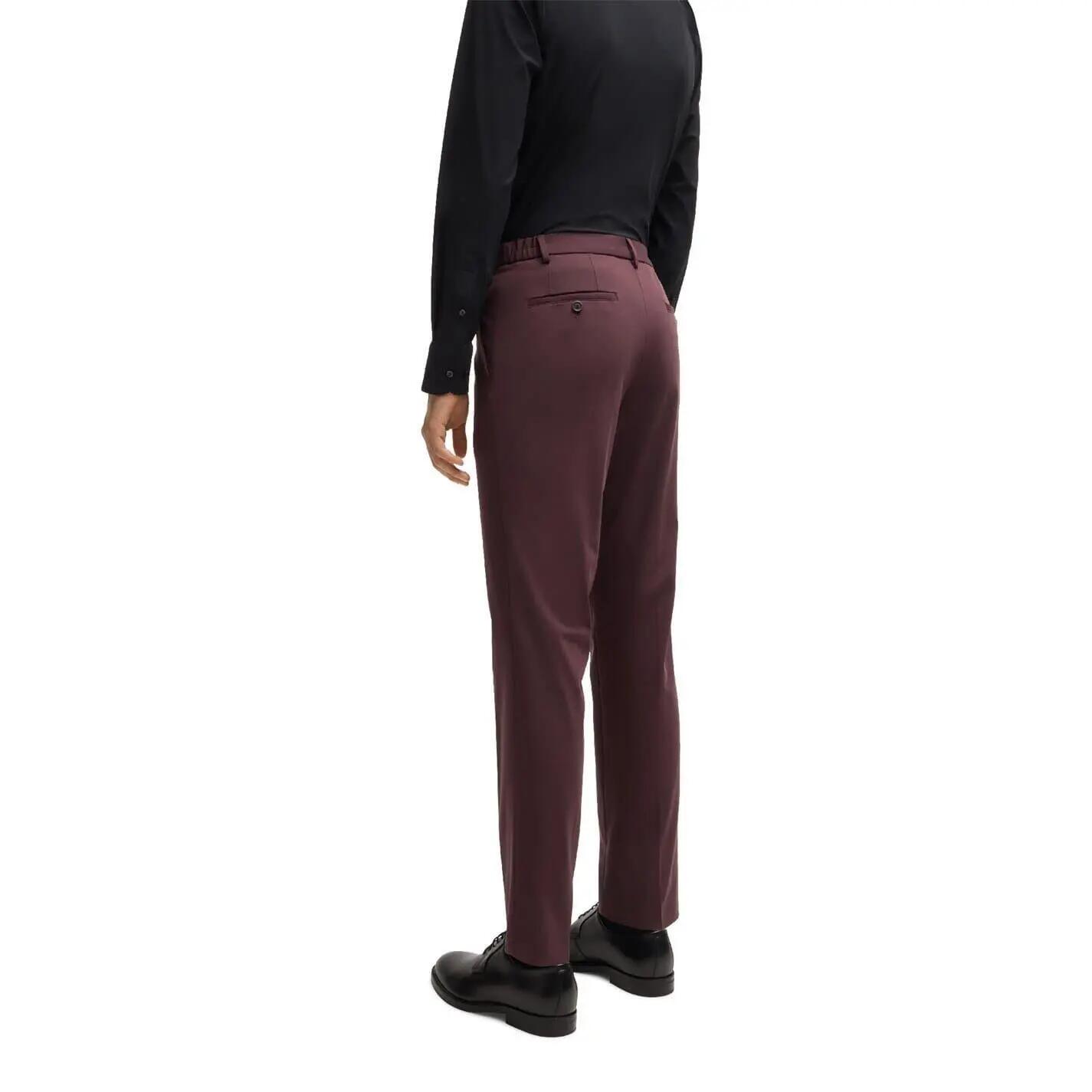 Chino Uomo Boss Genius Rosso 3/4
