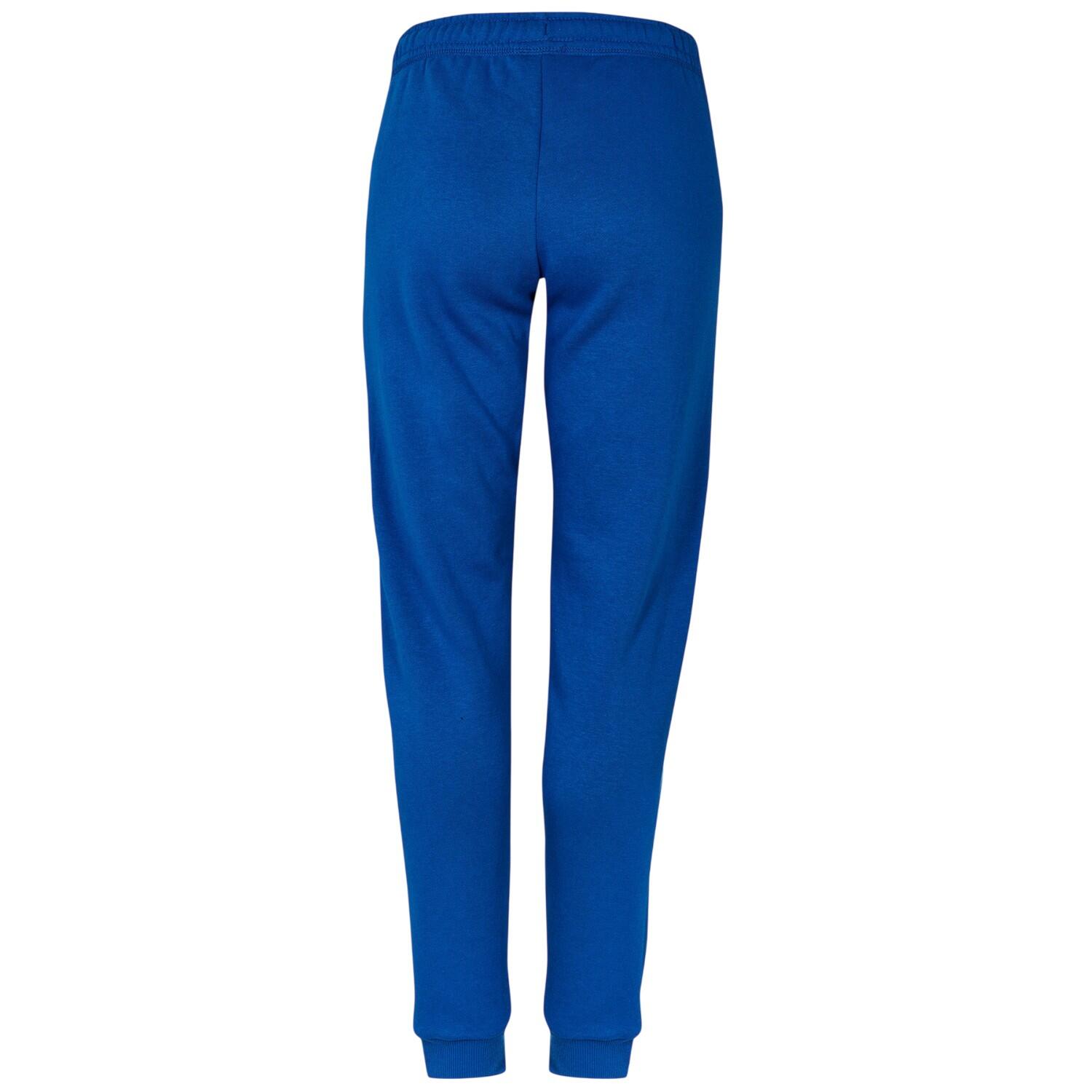 Pantaloni Da Jogging Misto Cotone Casual Donna Umbro Club Leisure Blu Reale 2/4