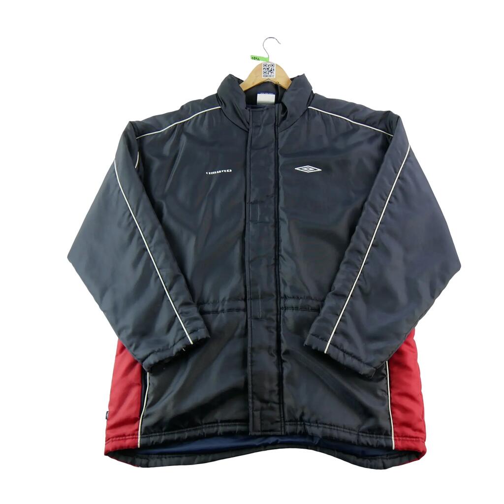 Second life - Umbro Men's Vintage Y2K Parka Navy - Very good