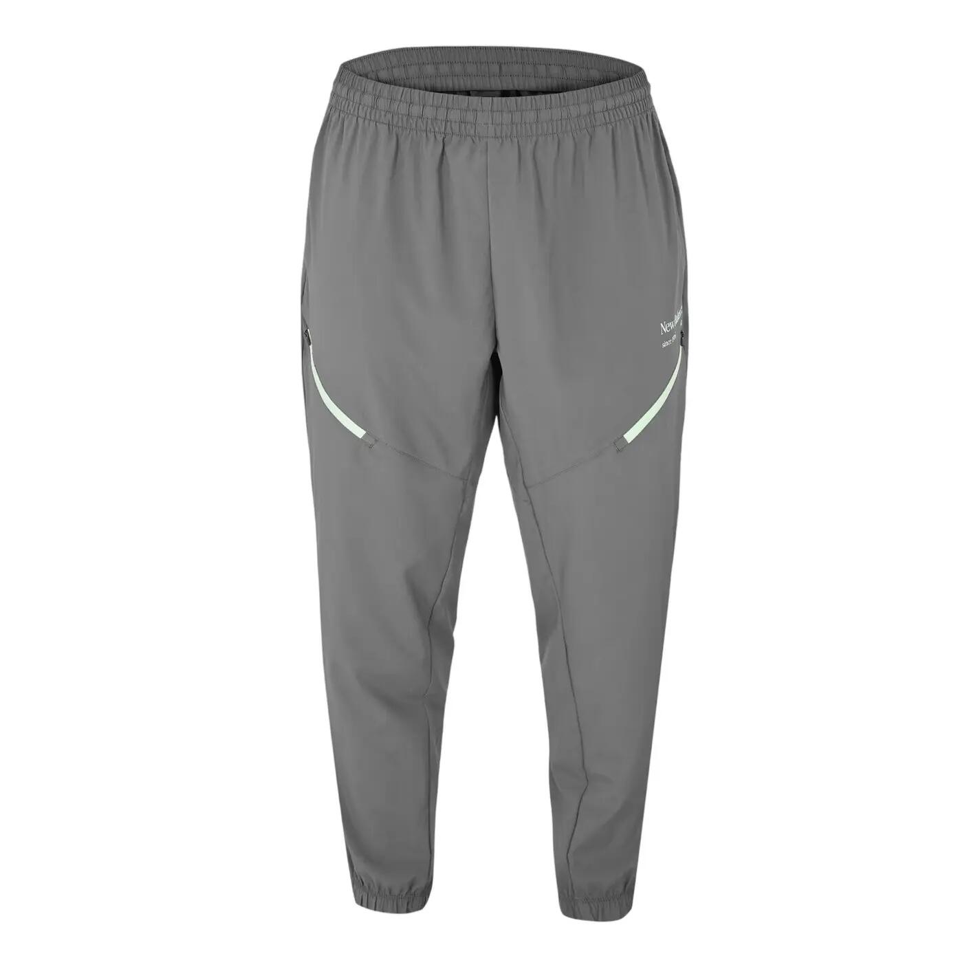 Pantaloni Da Jogging Aderente Uomo New Balance Accelerate Grafite 2/4
