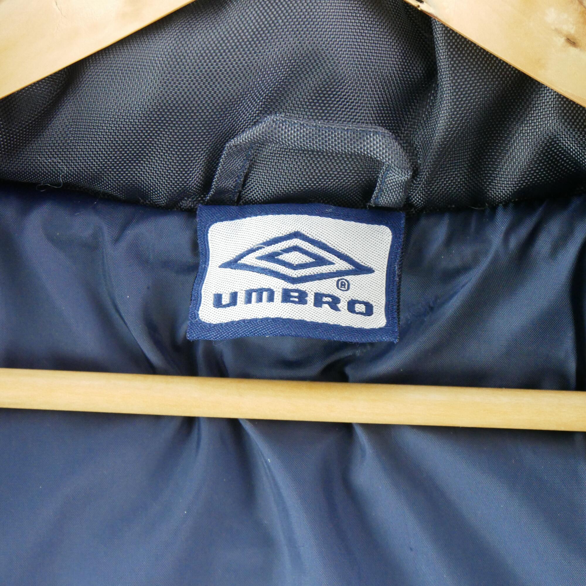 Tweedehands - Parkas heren Umbro marine vintage - Zeer goede staat 6/7