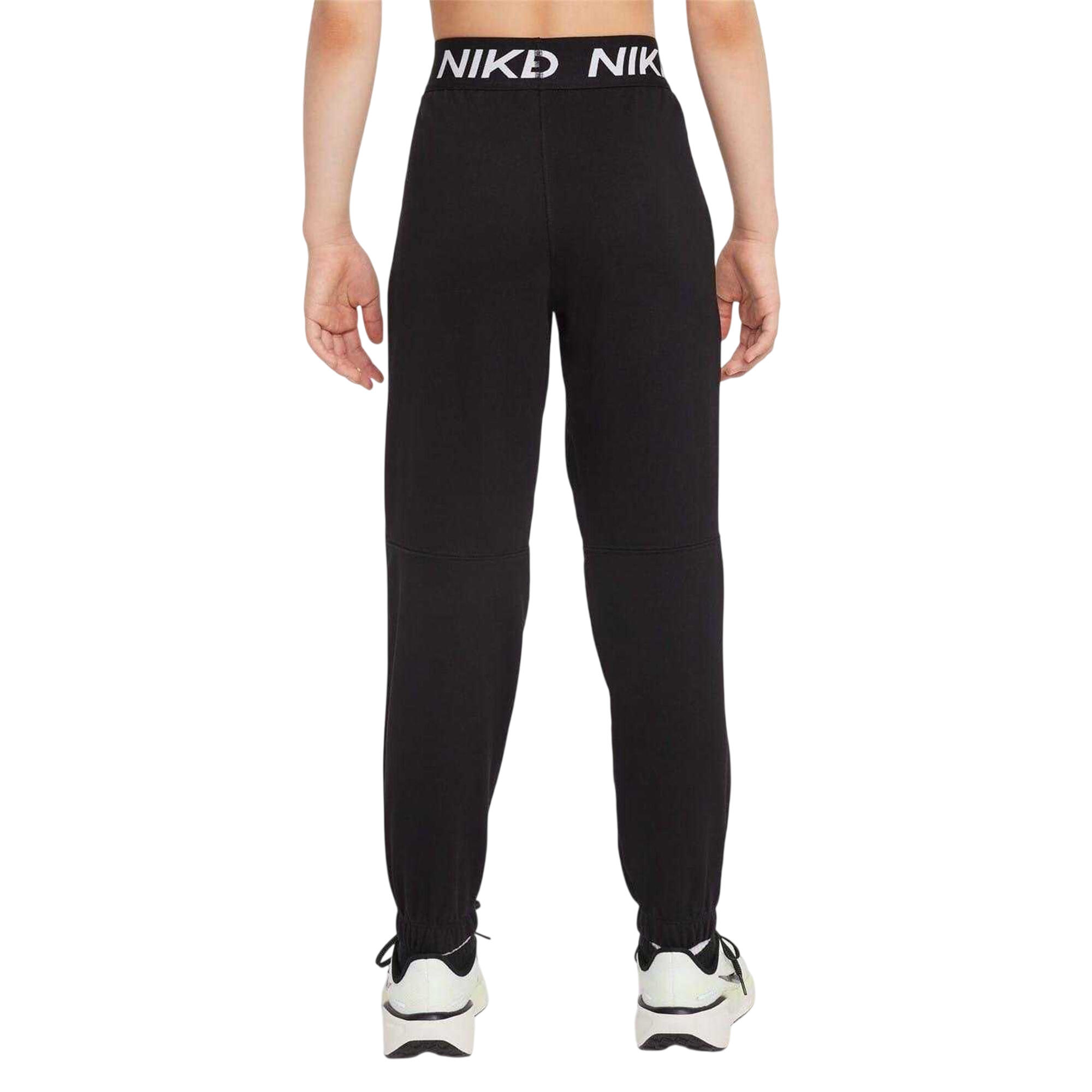 Pantaloni Da Jogging DriFIT Bambini Nike Pro Nero 2/3