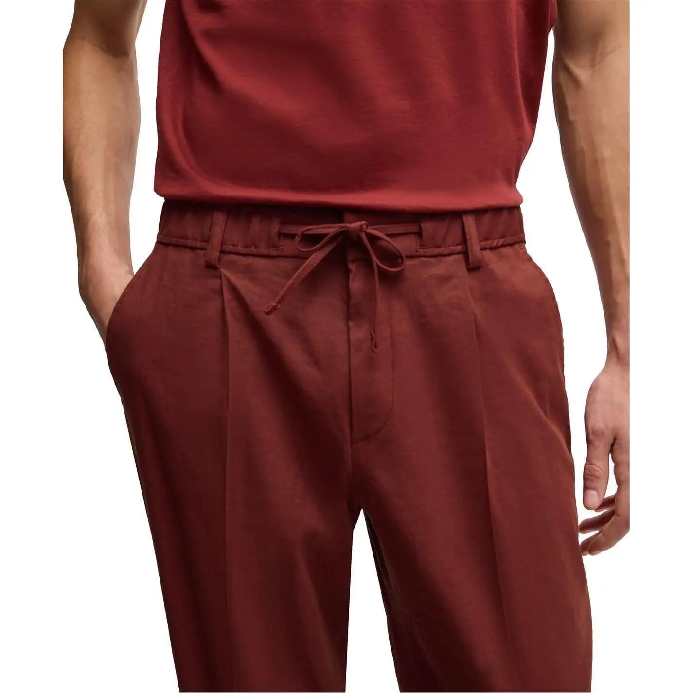 Pantalone Uomo Boss Perin Marrone 4/5