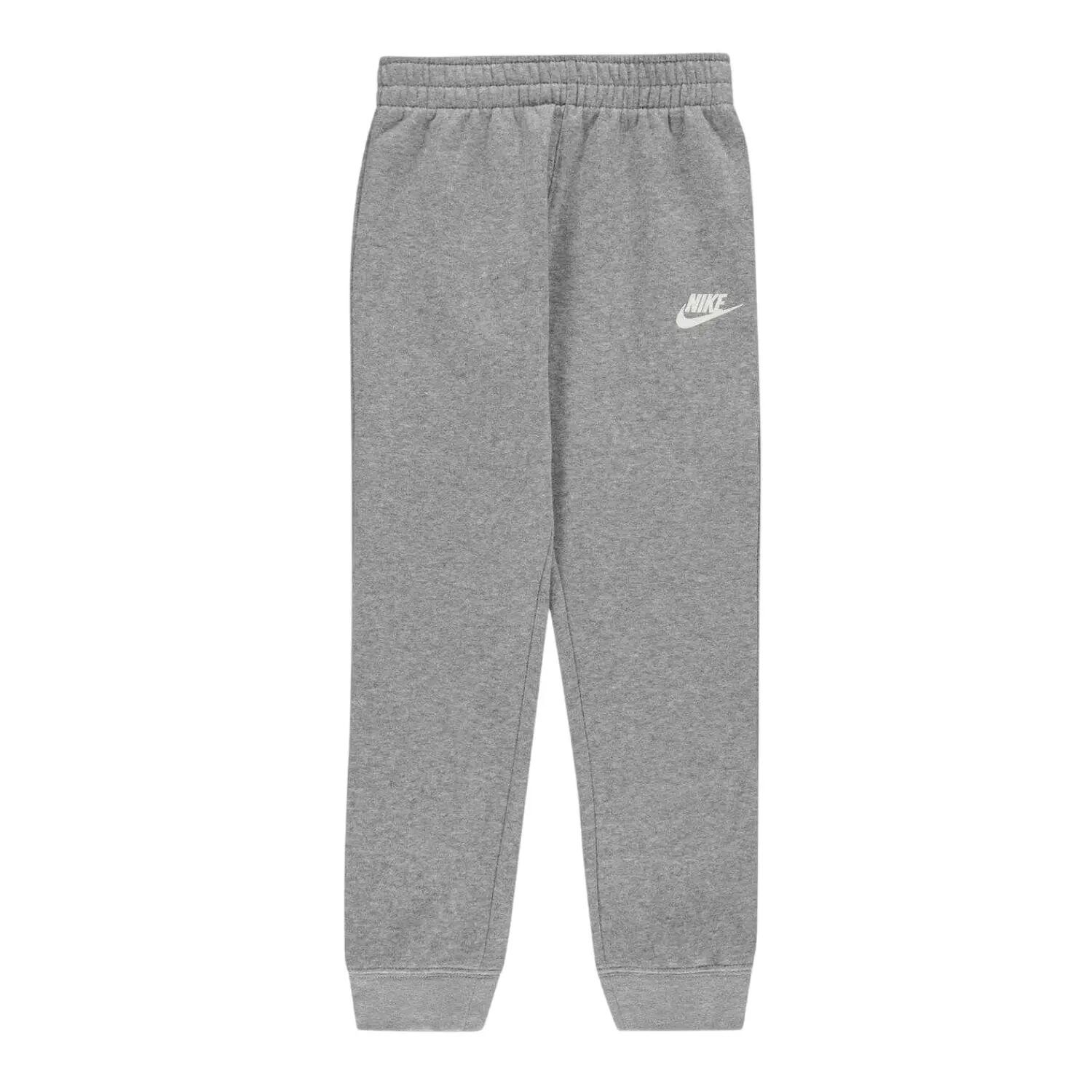 Boys Logo Fleece LongSleeved Tracksuit Set (Grey) 3/3