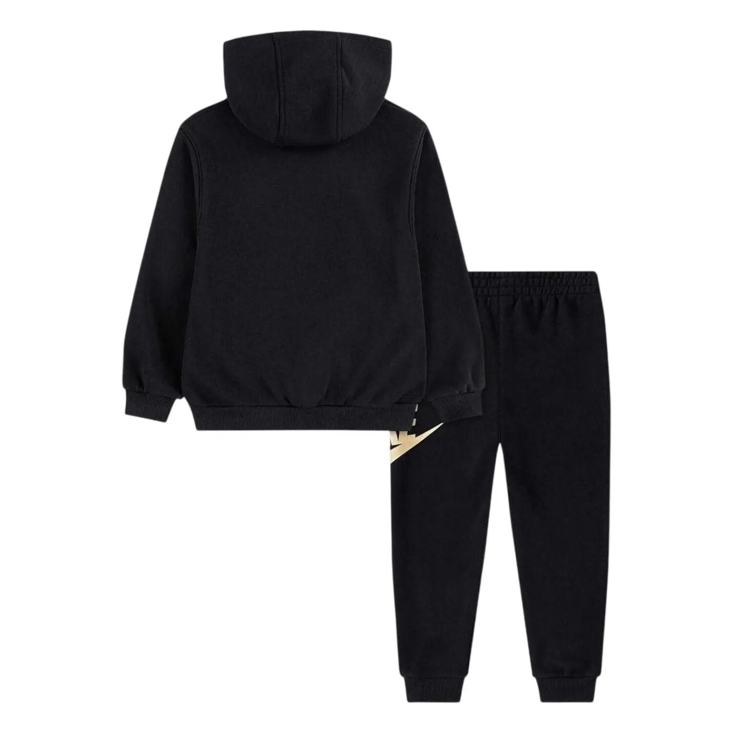 Ensemble Ensemble De Survêtement Manches Longues Motif/style Logo Garçon (Noir / 2/4