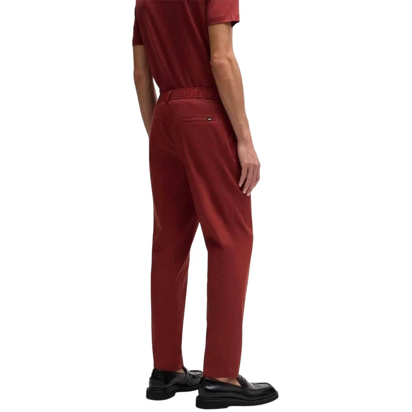 Pantalone Uomo Boss Perin Marrone 3/5