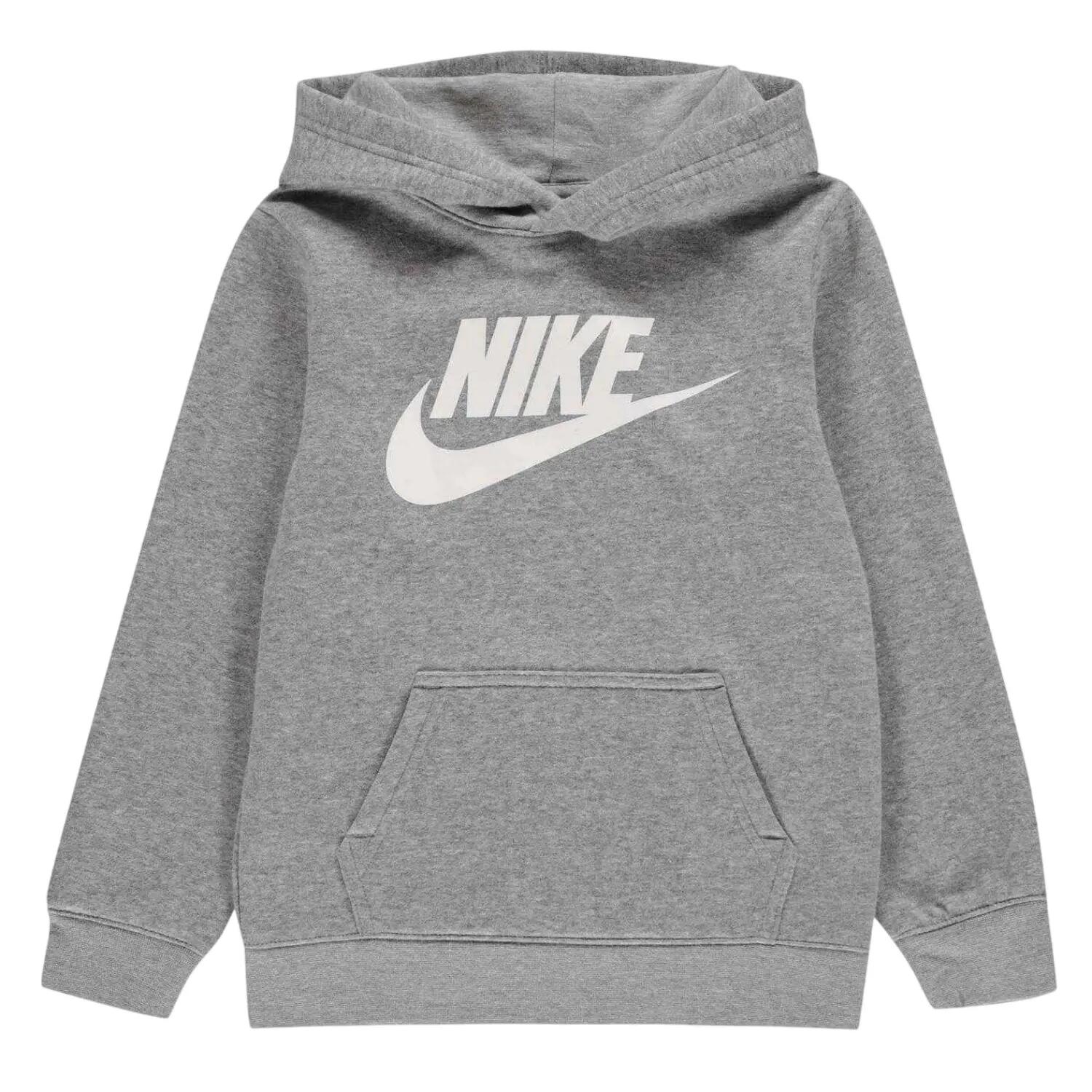 Boys Logo Fleece LongSleeved Tracksuit Set (Grey) 2/3