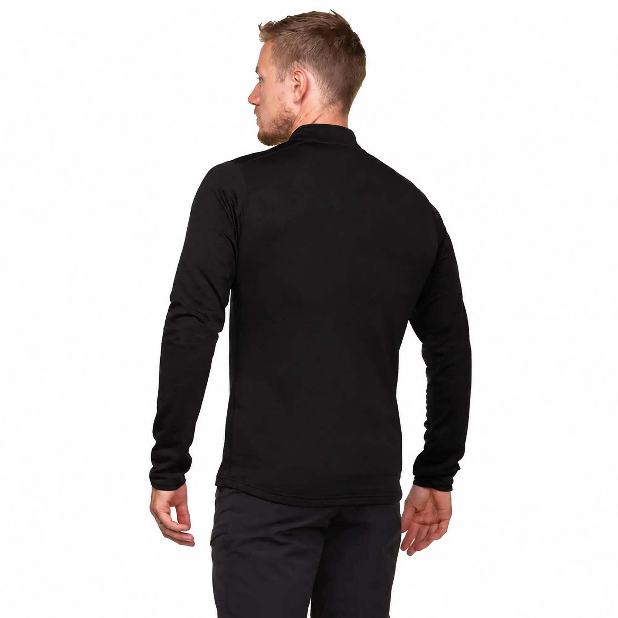 Sprayway - Pile Trekking Uomo Mezza Zip Manica Lunga con Passapollice 5/5