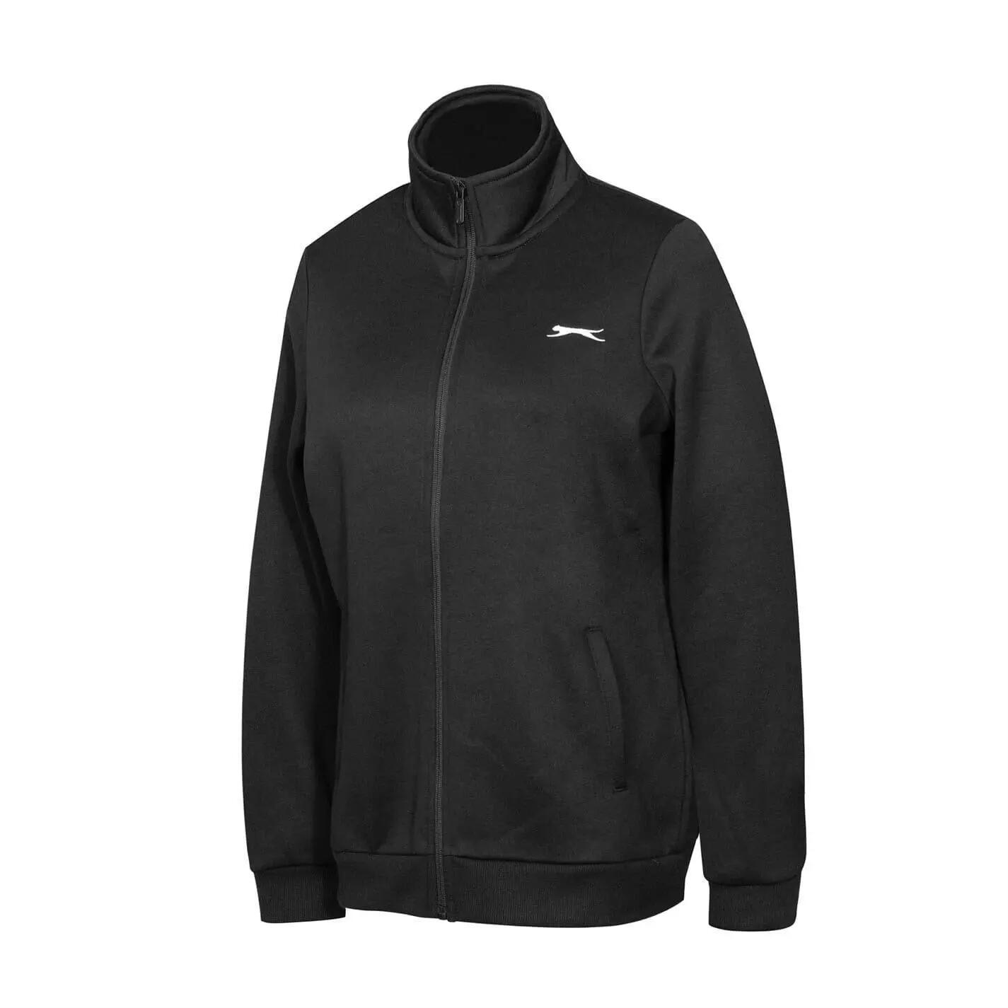 Jacke für , Durchgehender Reißverschluss Damen Schwarz 3/3
