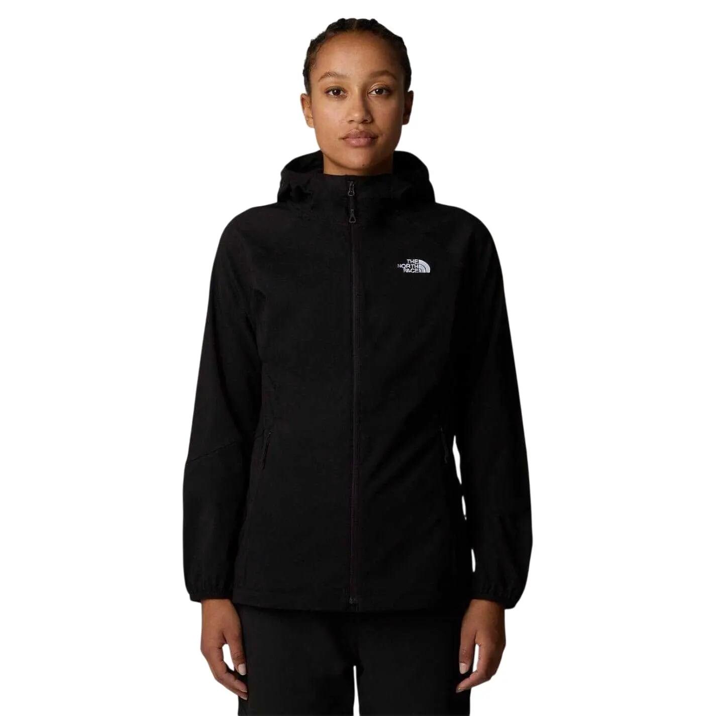Womens/Ladies Nimble Soft Shell Jacket (Black) 5/5
