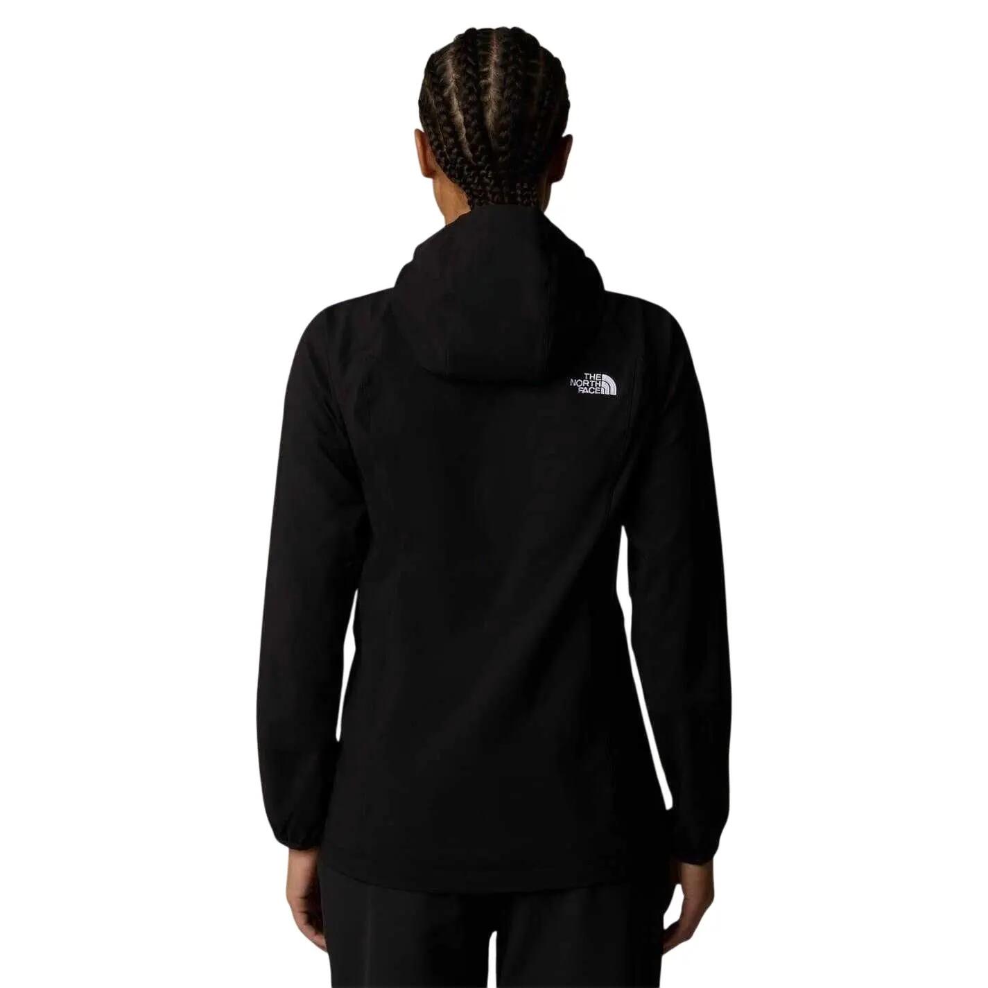 Womens/Ladies Nimble Soft Shell Jacket (Black) 3/5