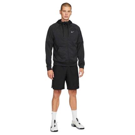 Hoodie mit durchgehendem Reißverschluss für , DriFIT, Training Herren Schwarz