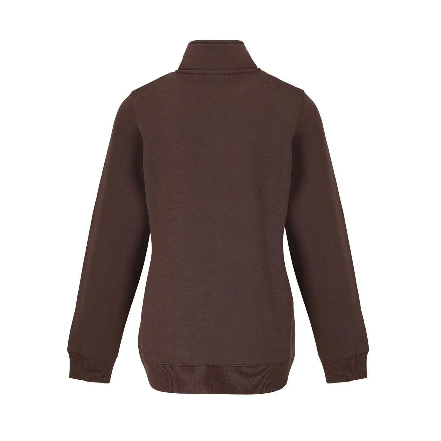 Veste Motif/style Logo Femme (Marron Chocolat) 2/3