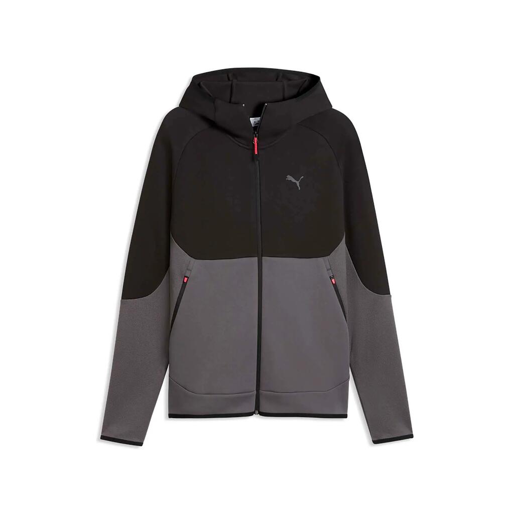 Puma Pumatech Slim Elevated Full-Zip Hoodie Dk Sweatshirt Adult