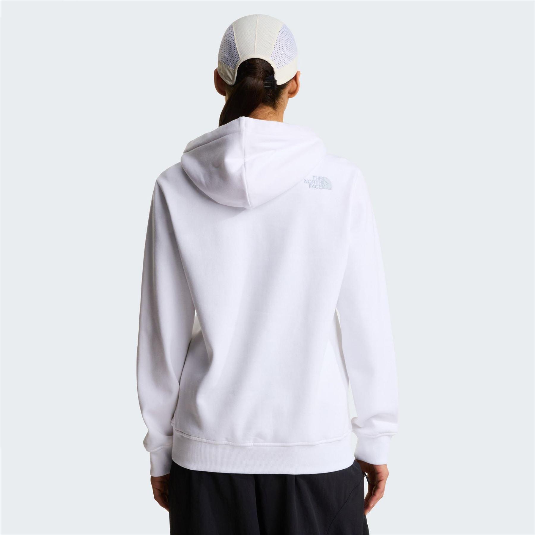 "Drew Peak" Kapuzenpullover für Damen Weiß/Schneeweiß 4/4