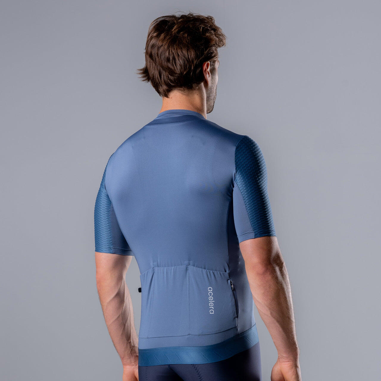 Professional Men's Cycling Jersey short-sleeve Shirt Road Cycling Top 2/5