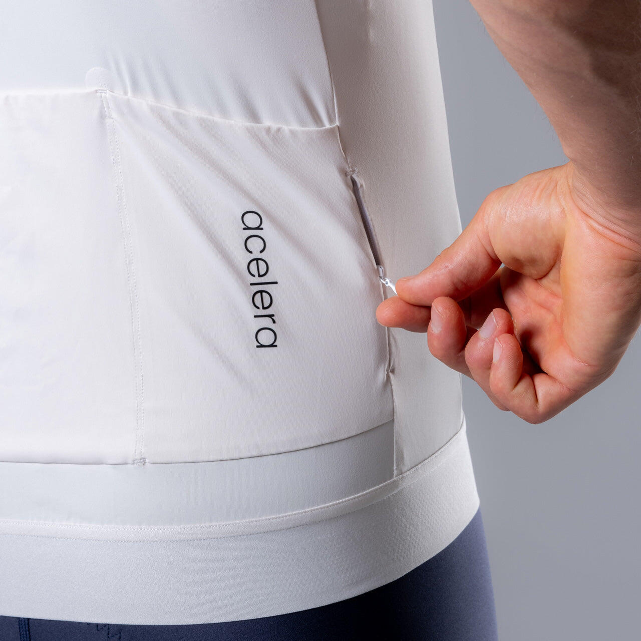 Intermediate Herren Radtrikot Kurzarm Fahrradtrikot 4/5