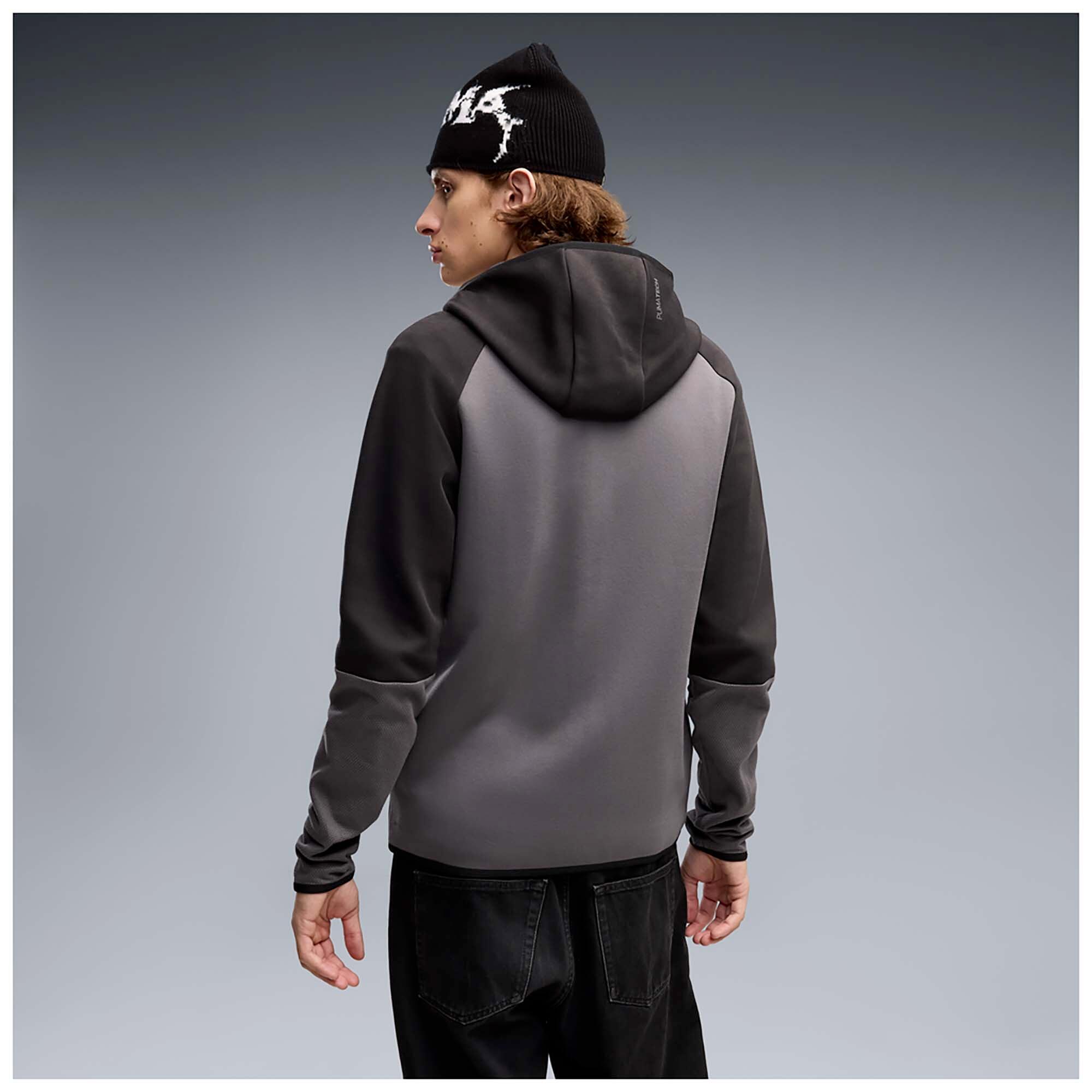 Sweat Puma Pumatech Slim Elevated Full-Zip Hoodie Dk Adulto 3/4