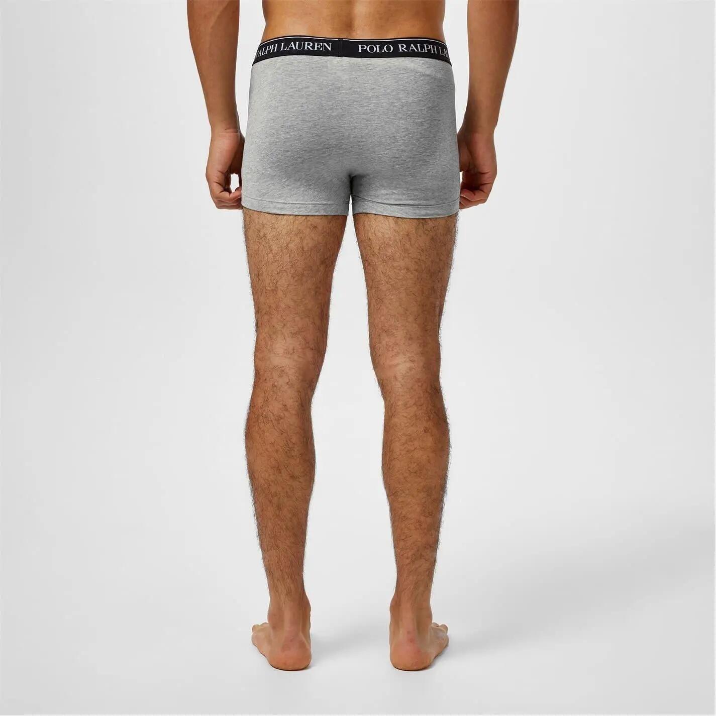 Boxershorts für (3erPack) Herren Grau meliert meliert 3/5