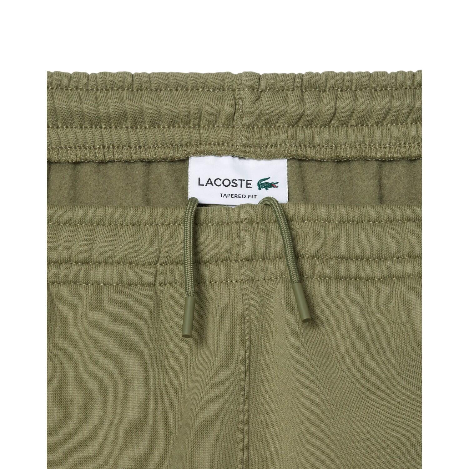 Pantalón de Chándal de Tela para Hombre Verde Caqui 3/4