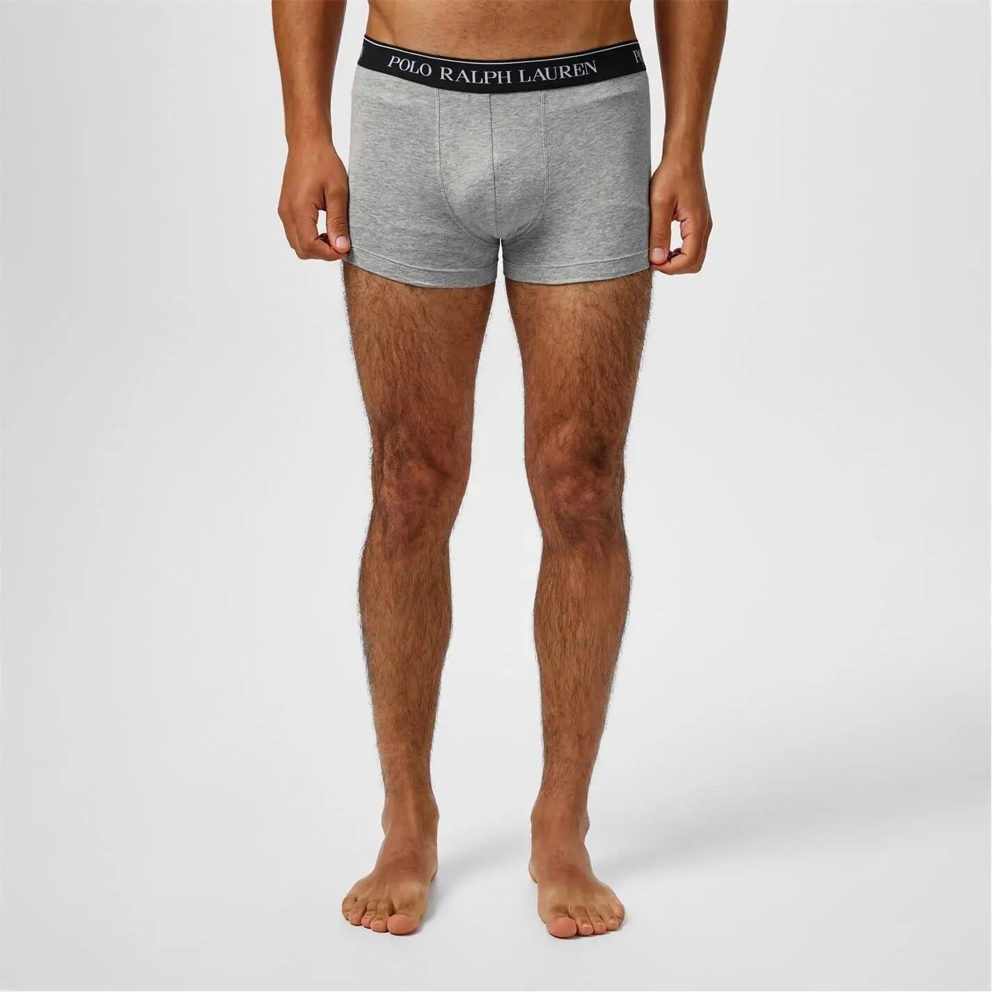 Boxershorts für (3erPack) Herren Grau meliert meliert 2/5